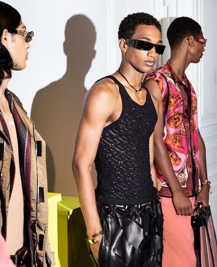 VERSACE FASHION SHOW SS23 MEN'S