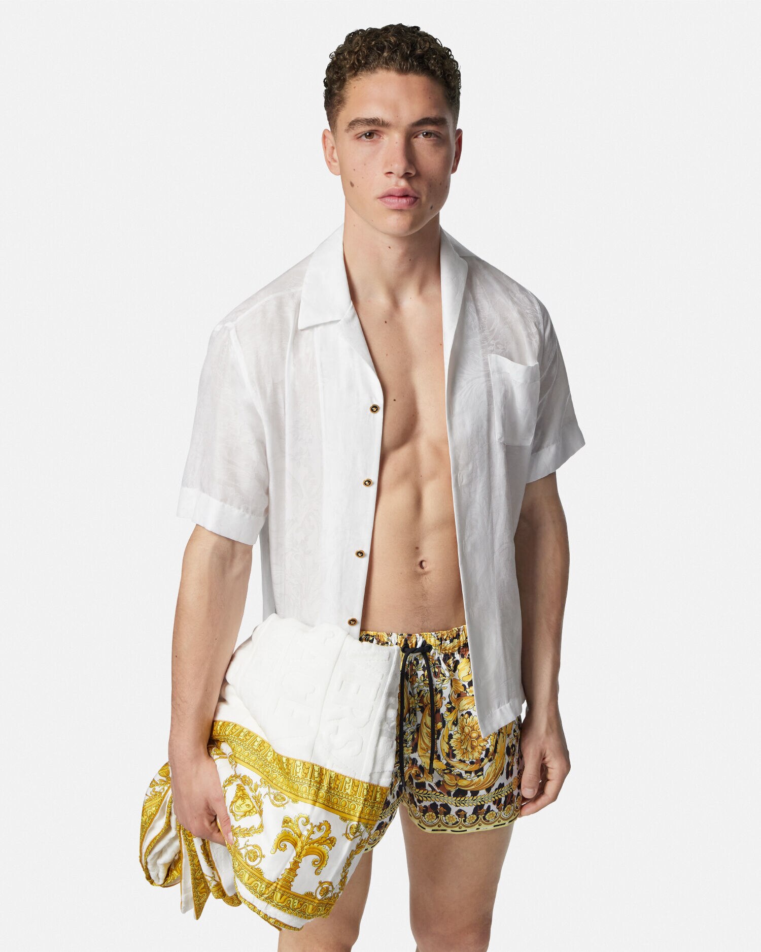 ワイルド バロッコ スイム ショートパンツ | VERSACE JP