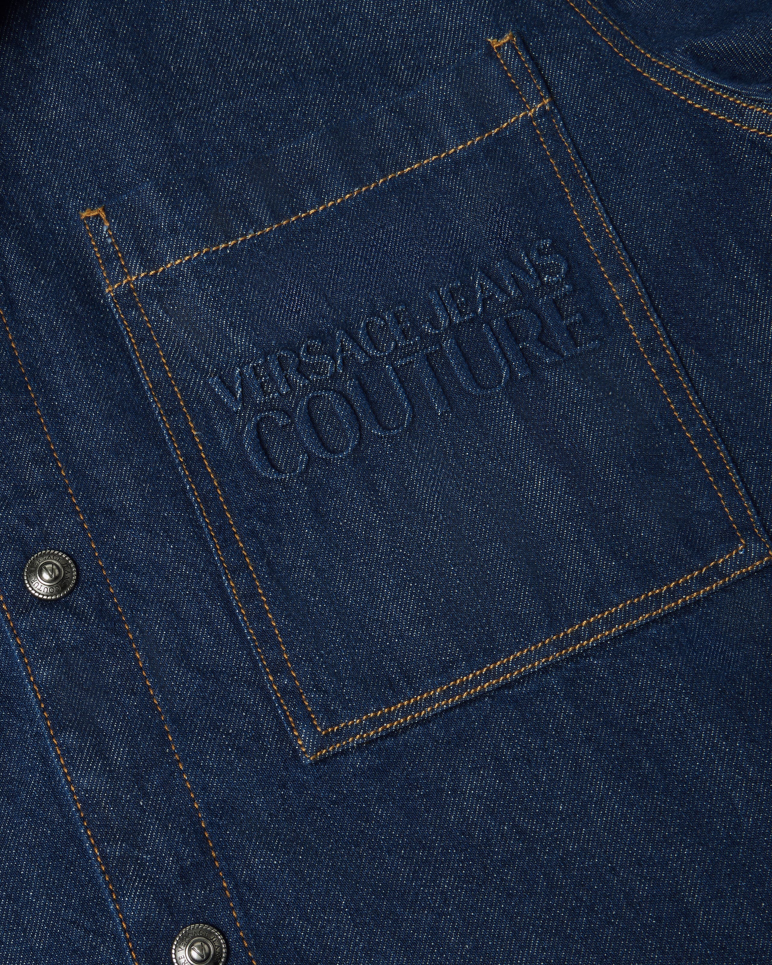 デニム シャツ ブルー | VERSACE JP