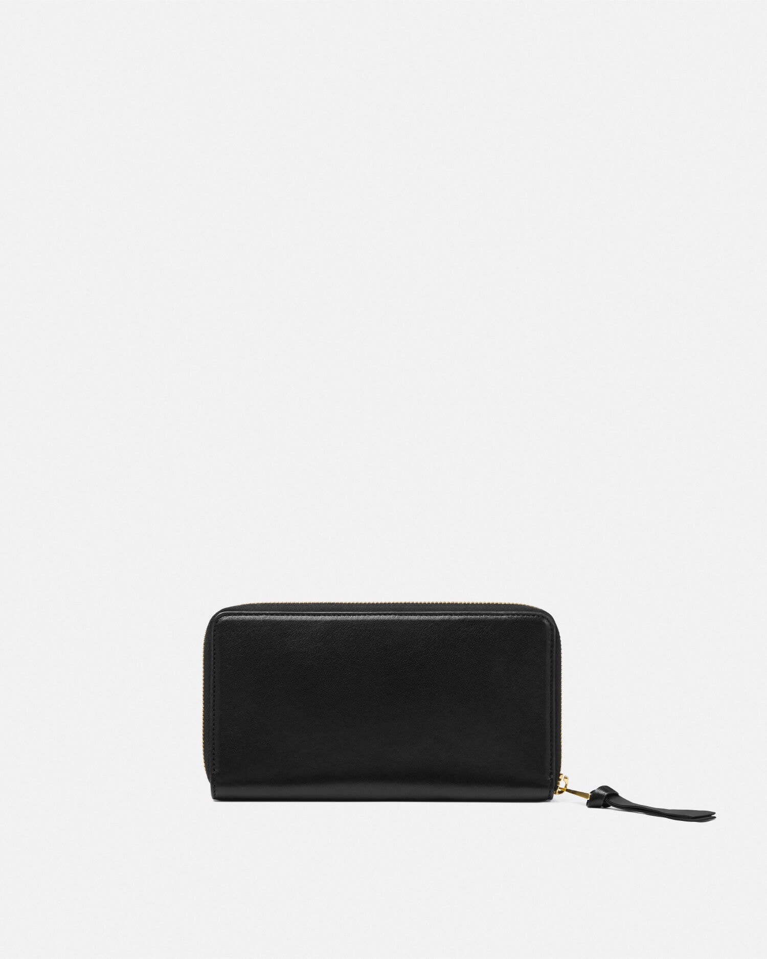 Versace 長財布 La Medusa Leather Wallet Black | VERSACE CA