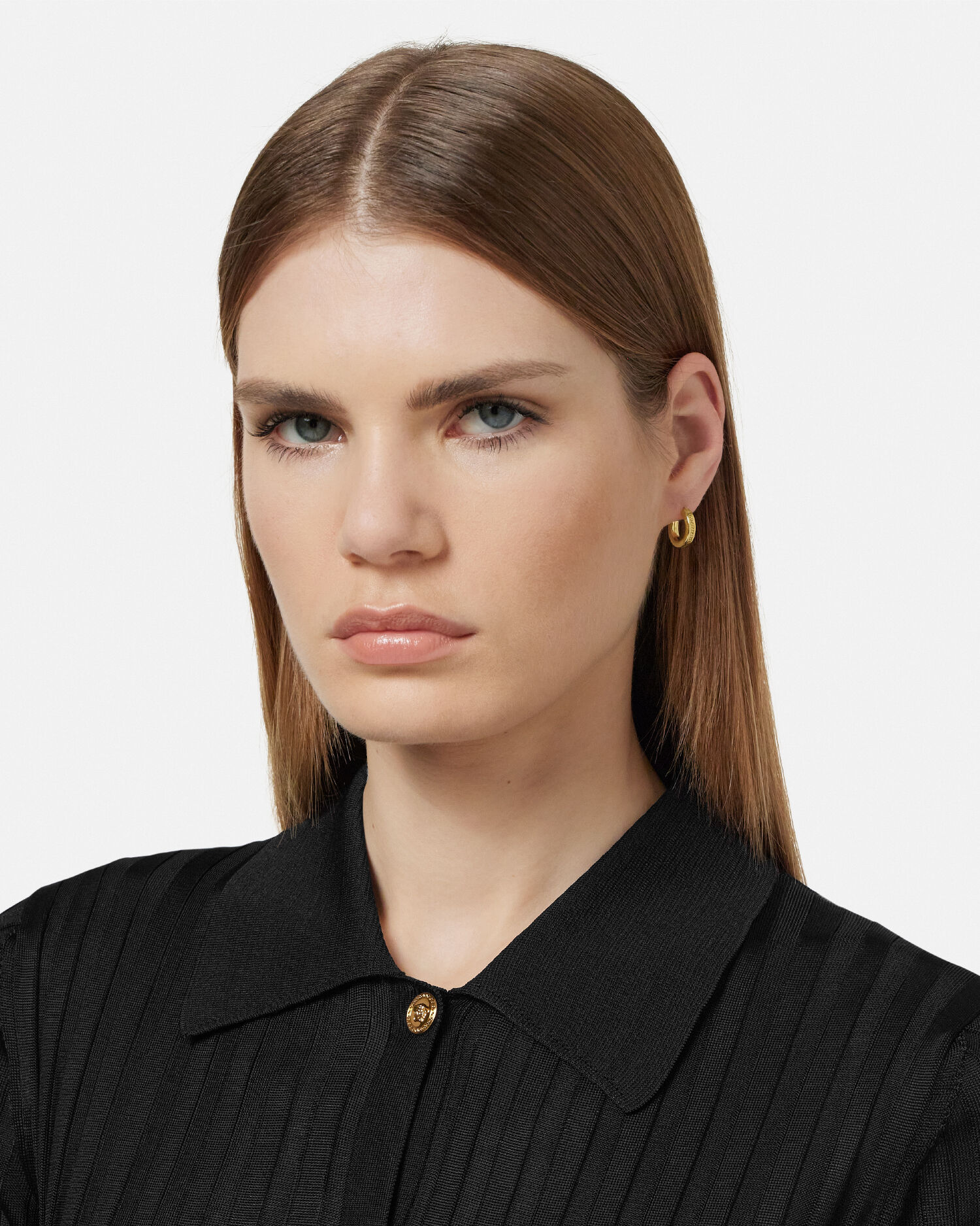 通販生活 ファッション フープ イヤリング グレカ | VERSACE JP アクセサリー