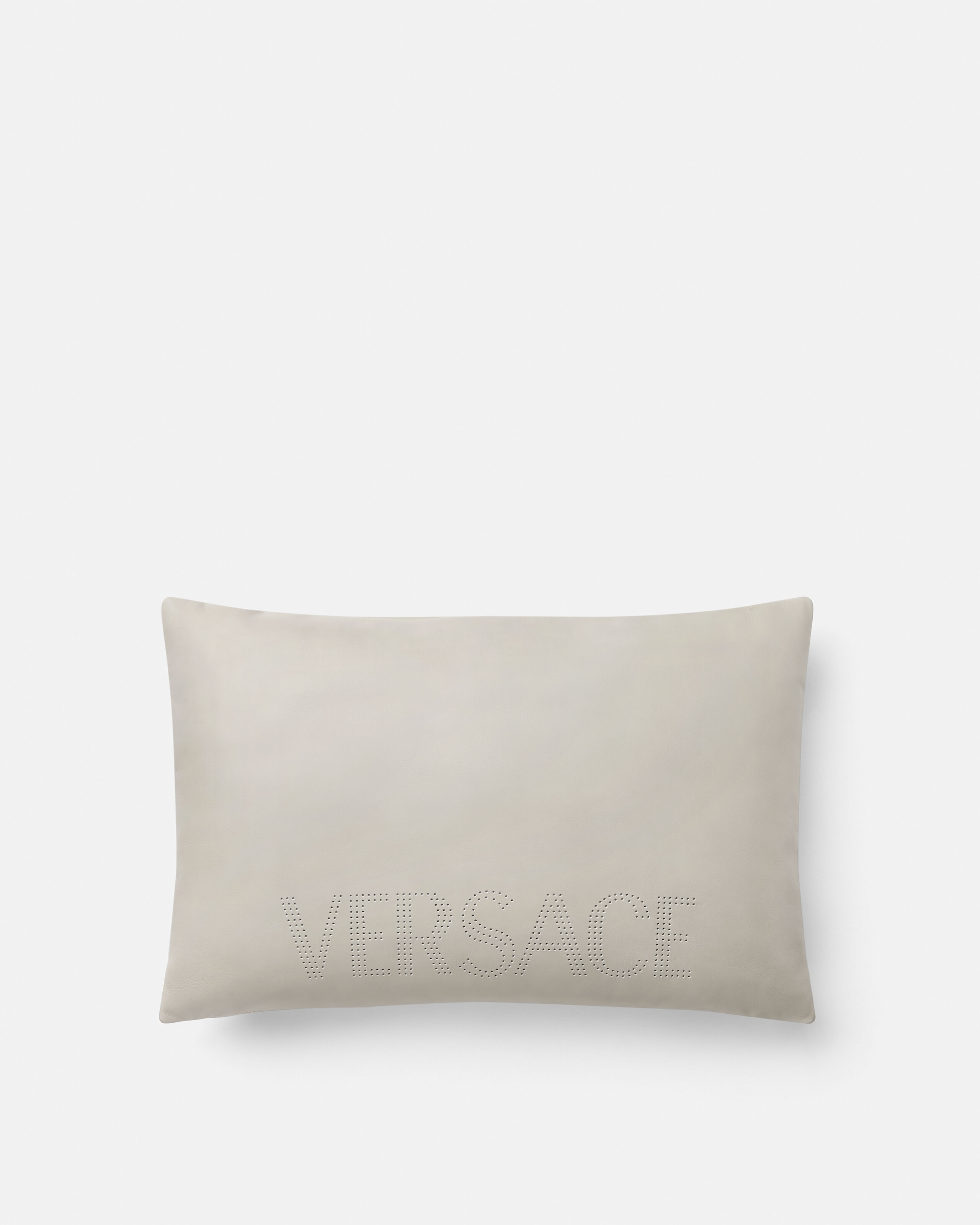 刺繍入り 番号12 クッション ベージュ | VERSACE JP