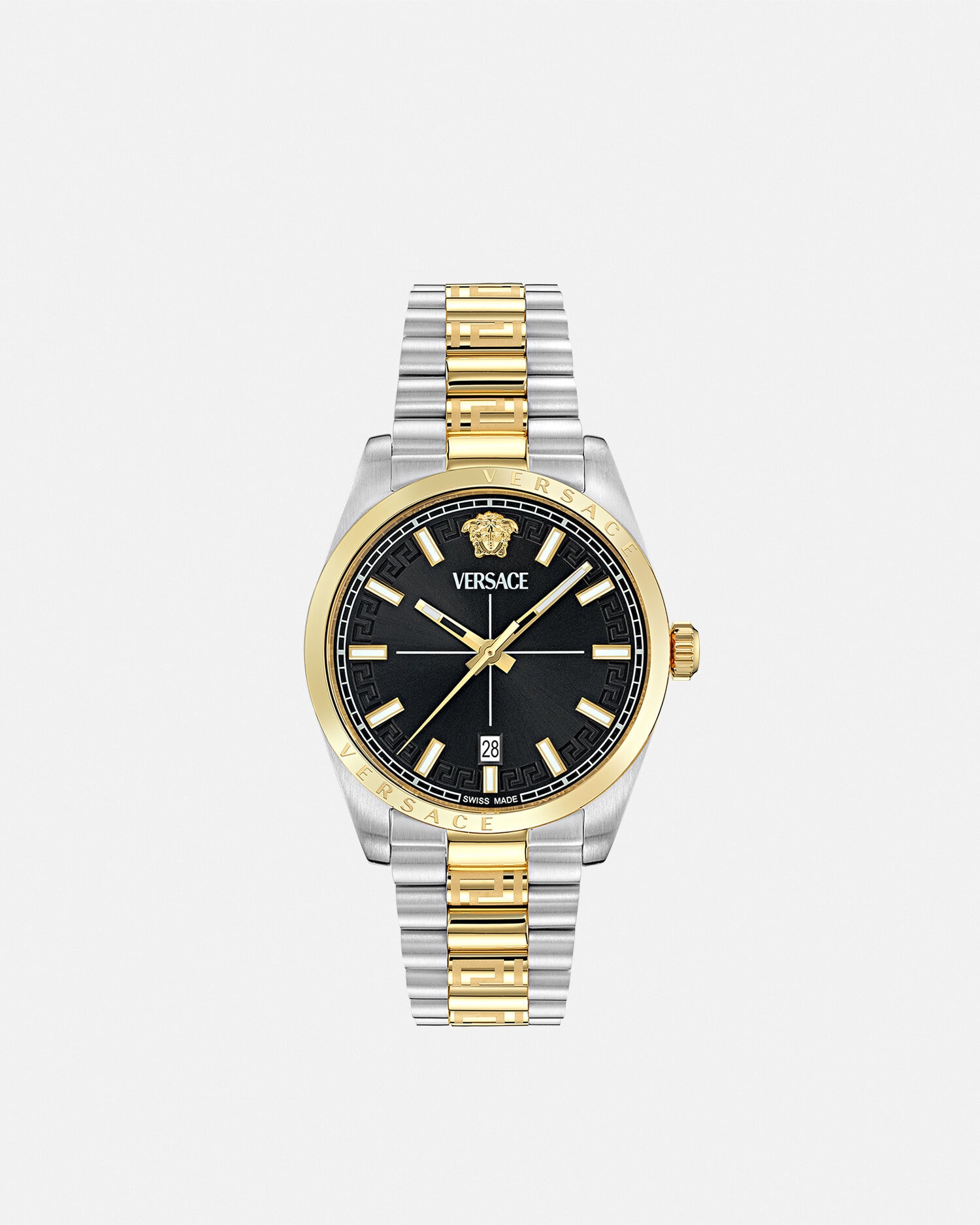 ウォッチ ヴェルサーチェ ミレニアム ゲント ブラック,シルバー