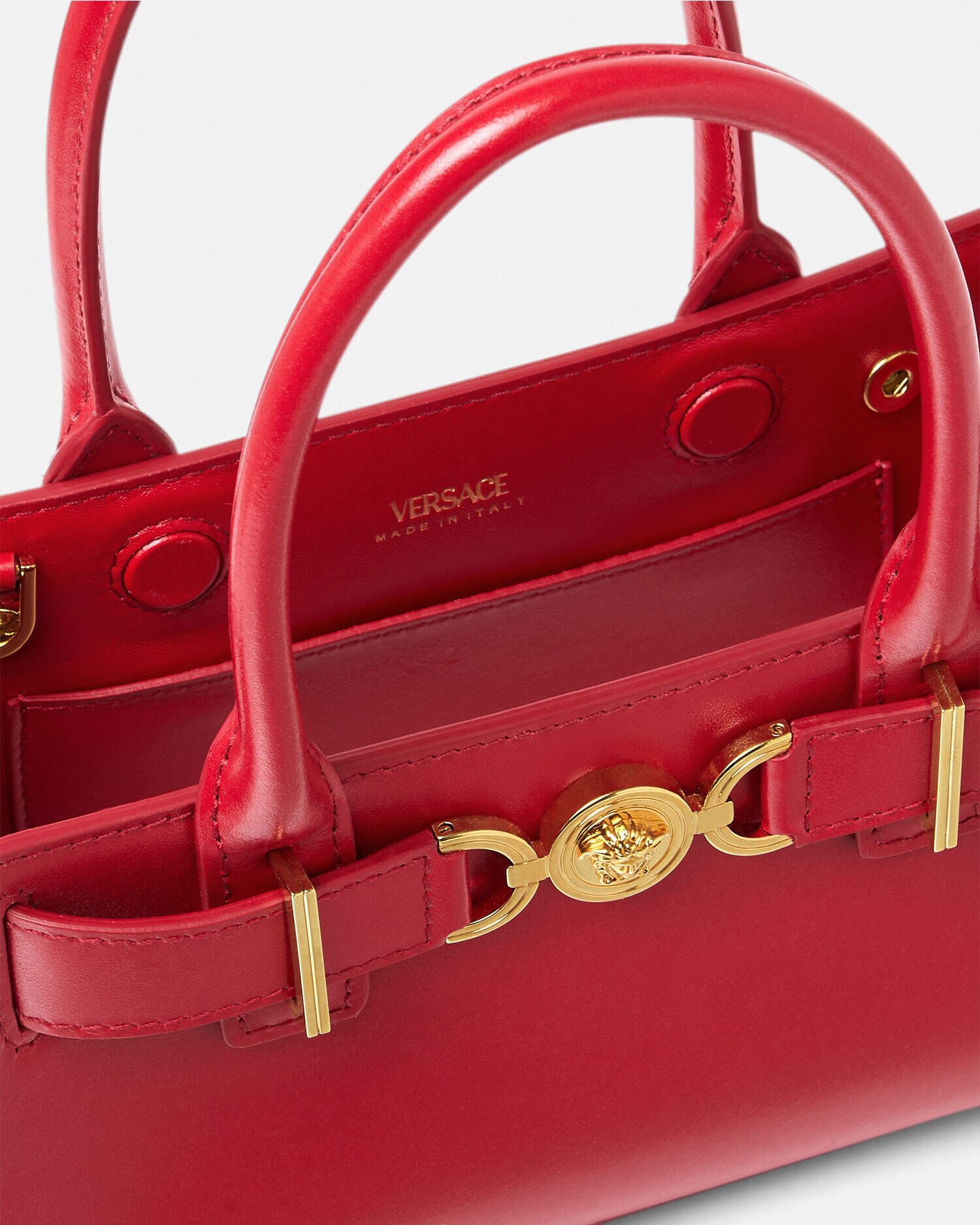 メドゥーサ '95 スモール トート バッグ レッド | VERSACE JP