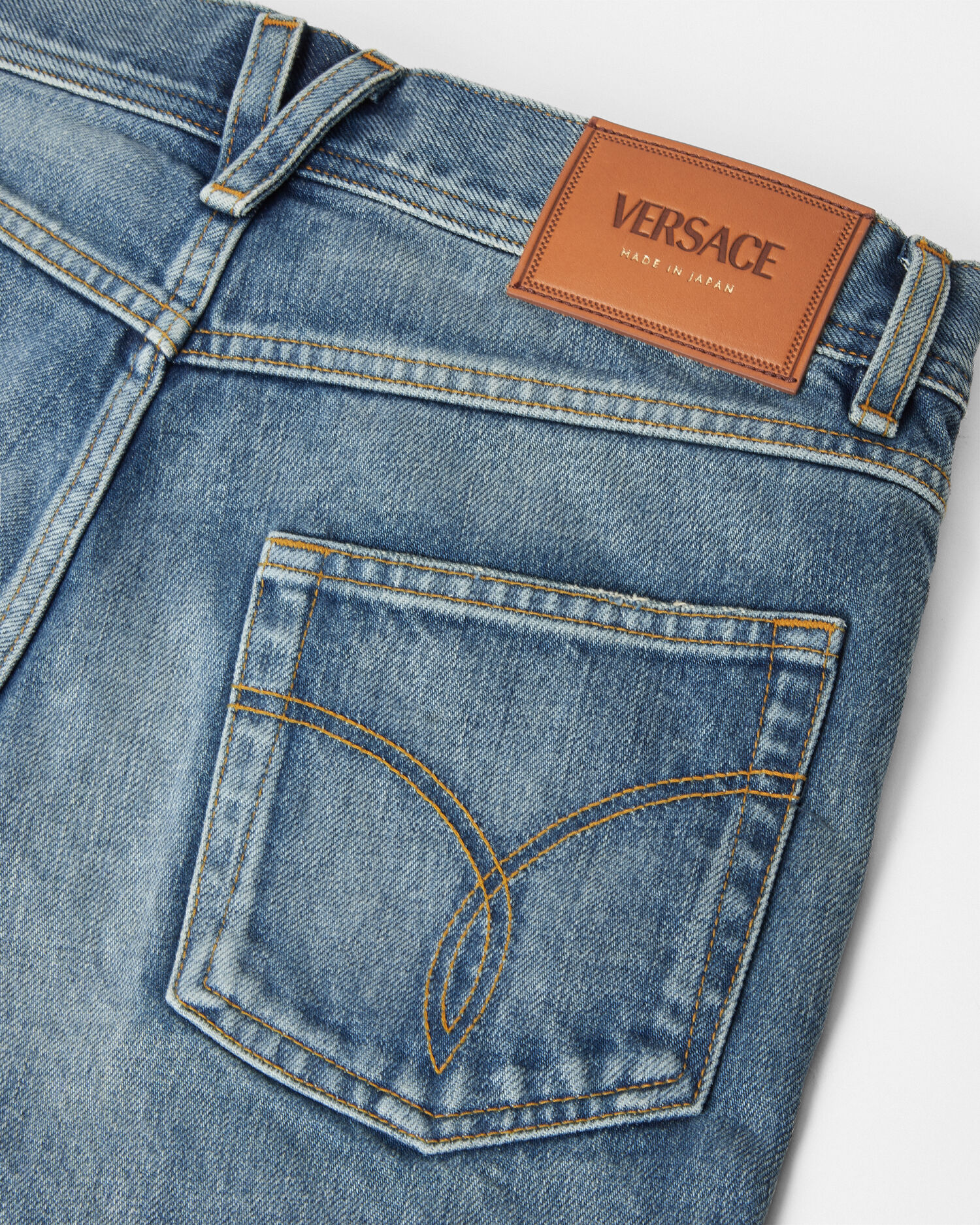 日本製 クロップ フレア ジーンズ | VERSACE JP