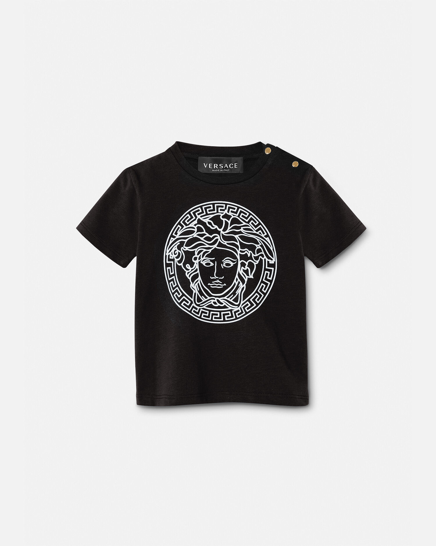 メドゥーサ ベビー Tシャツ ブラック | VERSACE JP