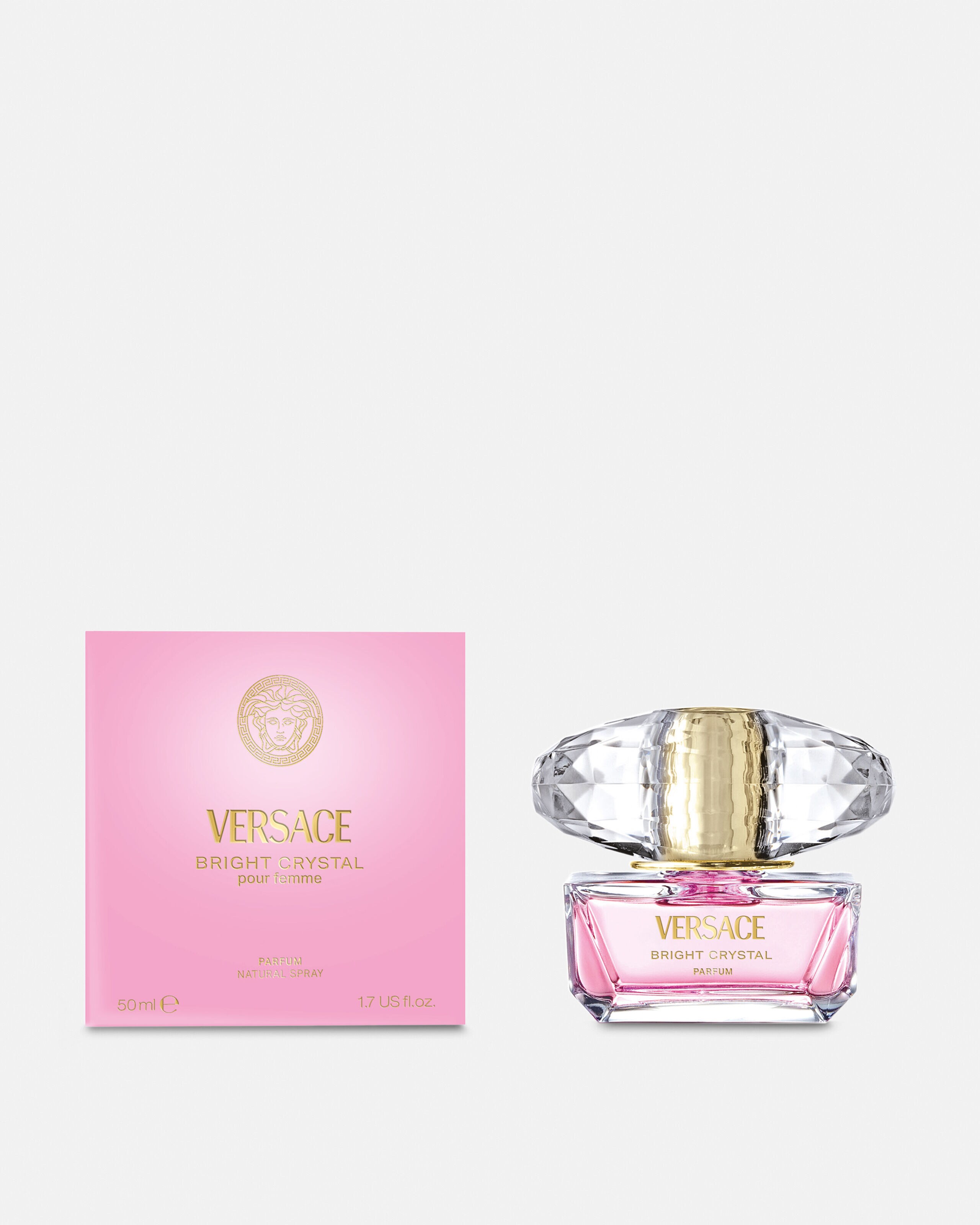 ベルサーチ 香水 ブライトクリスタル ブライト クリスタル Parfum 50 ml ピンク | VERSACE JP