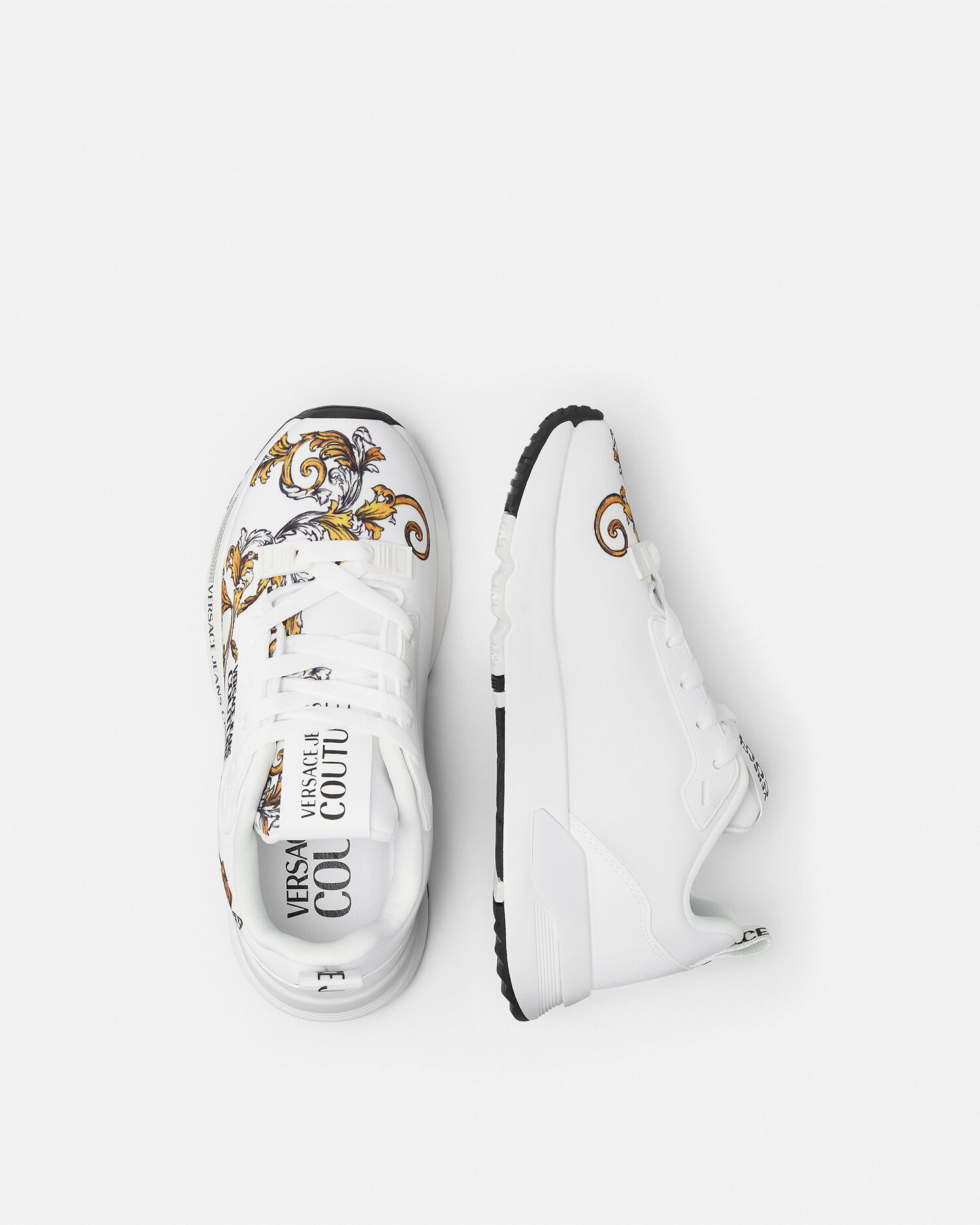 VERSACE JEANS★アウトライン バロッコ ダイナミック スニーカ アウトライン バロッコ ダイナミック スニーカー | VERSACE JP