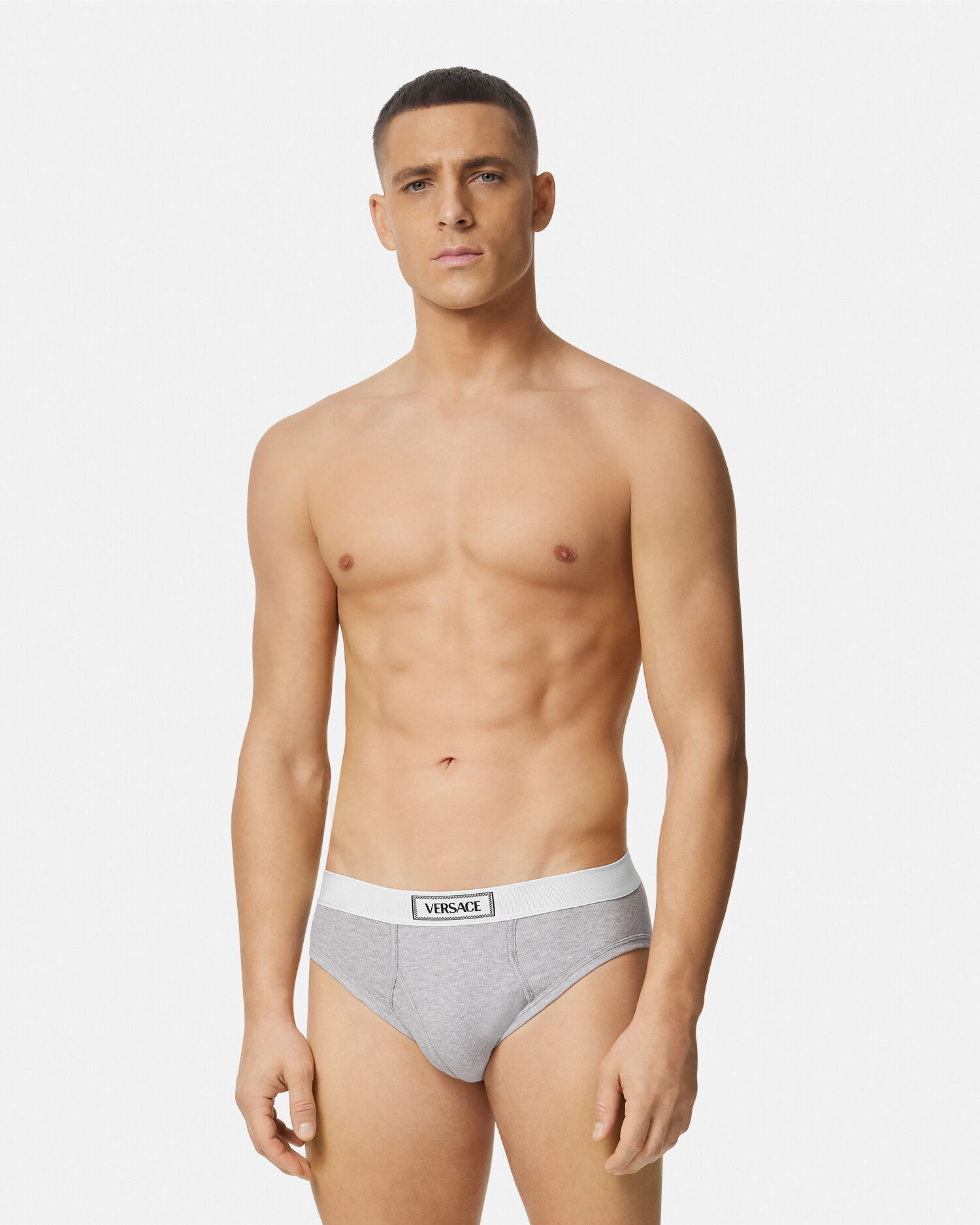 コットン リブ編み ブリーフ | VERSACE JP