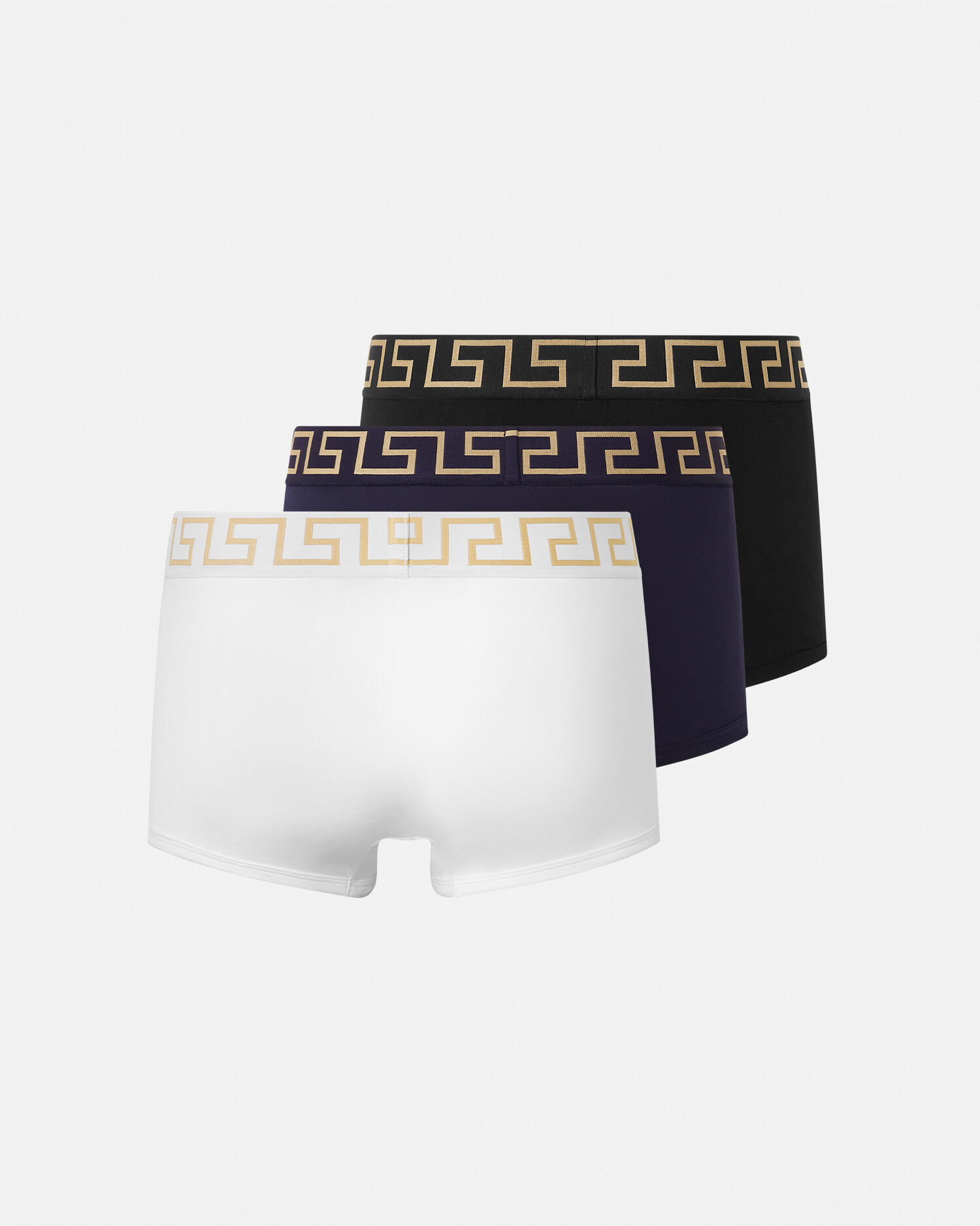 コットンジャージー トランクス 3枚パック ブラック,ホワイト | VERSACE JP