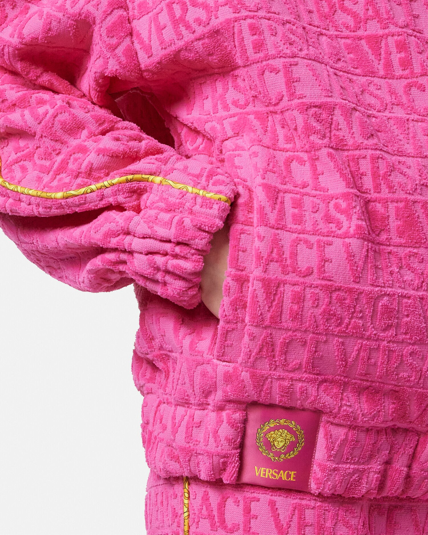 VERSAGE ジッパー スウェットシャツ I ♡ バロック ジッパー スウェットシャツ I ♡ バロック | VERSACE JP