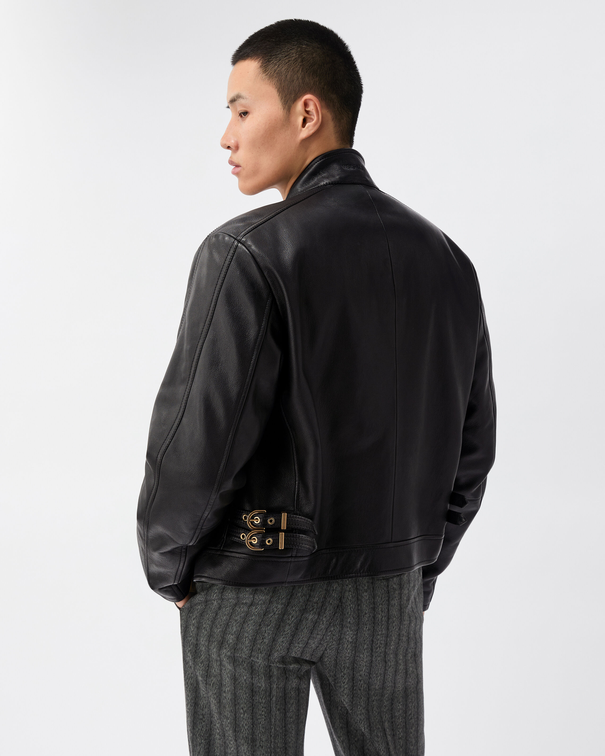 ナッパレザー バイカー ジャケット | VERSACE JP