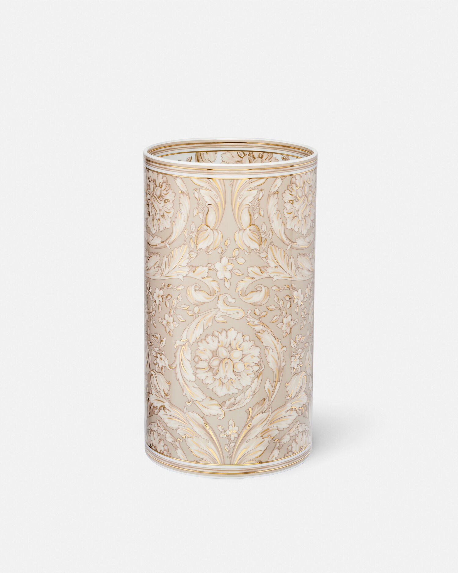 バロッコ ベージュ 花瓶 30 cm ベージュ,プリント | VERSACE JP