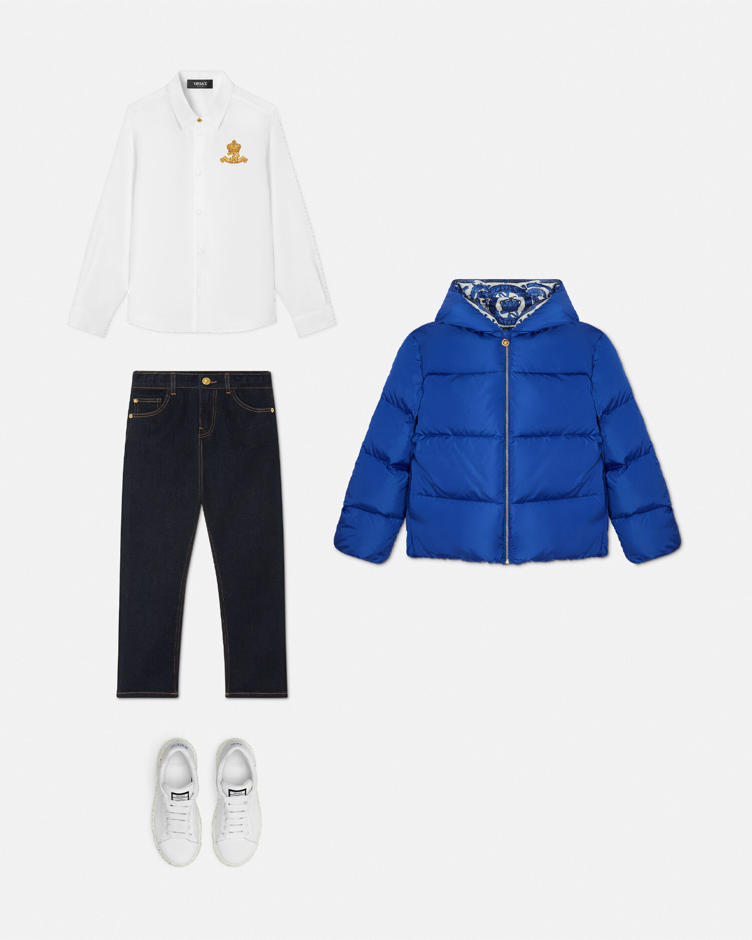 キッズ パファー ジャケット | VERSACE JP