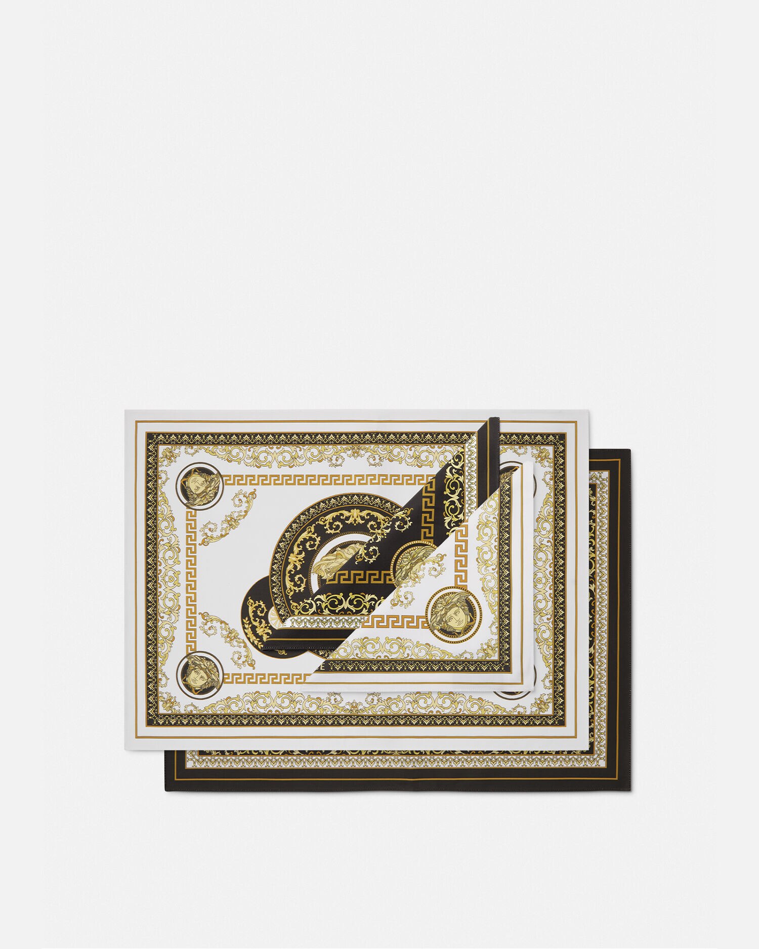 メドゥーサ ガーラ ナプキン & プレースマット セット - Versace