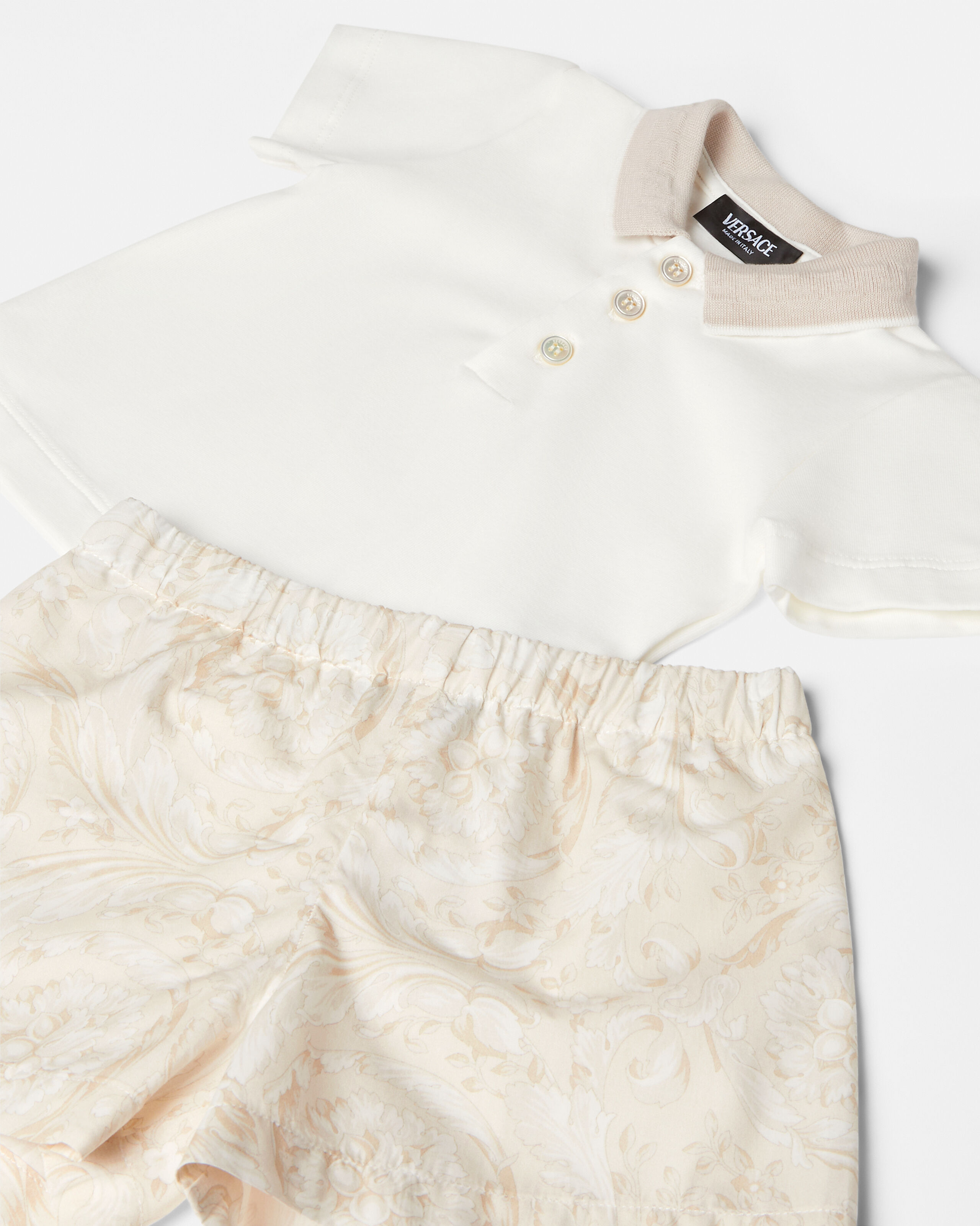 VERSACE ホワイト ポロシャツ L Versace ポロシャツ | ホワイト | FARFETCH JP