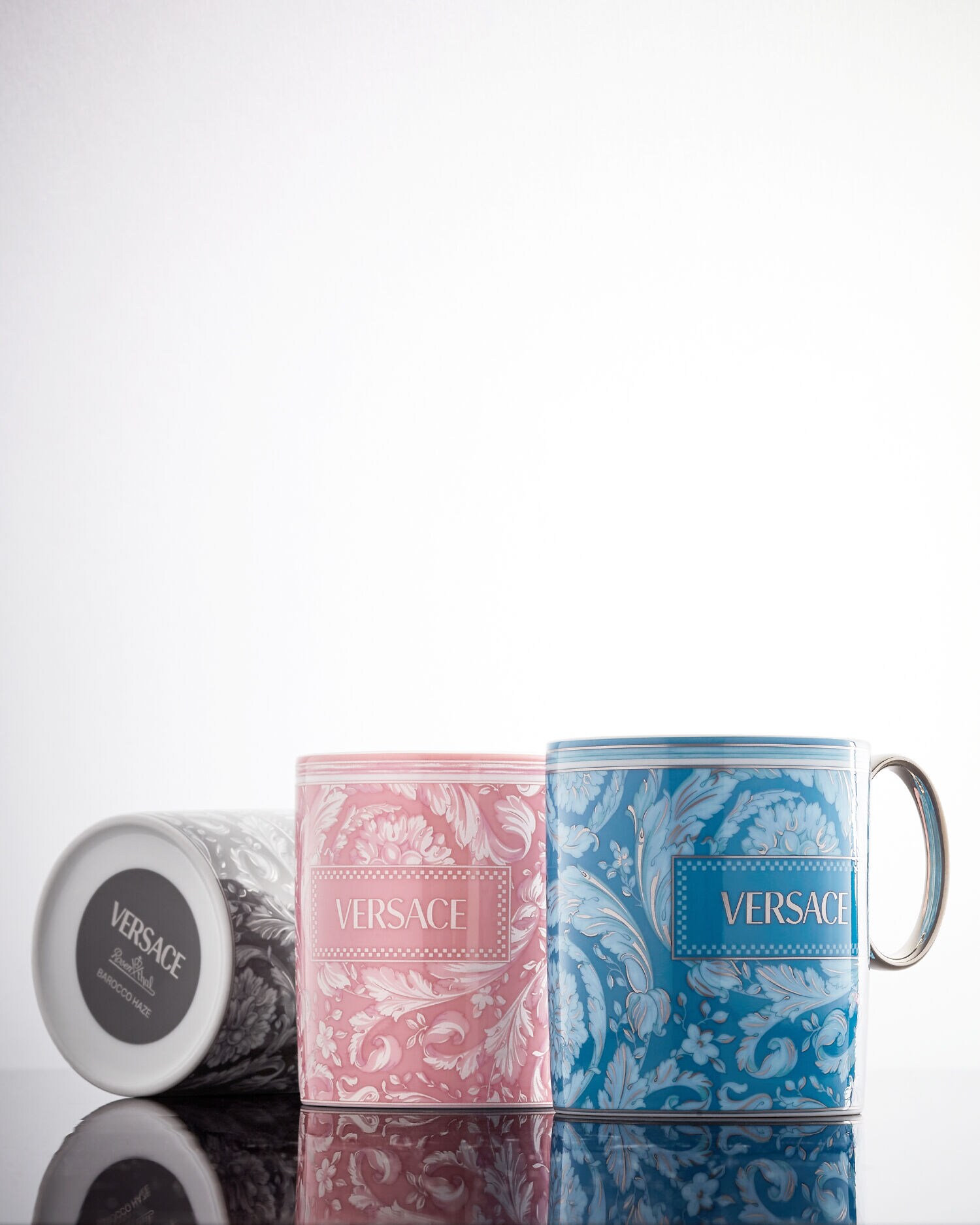 バロッコローズマグ ピンク,プリント | VERSACE JP