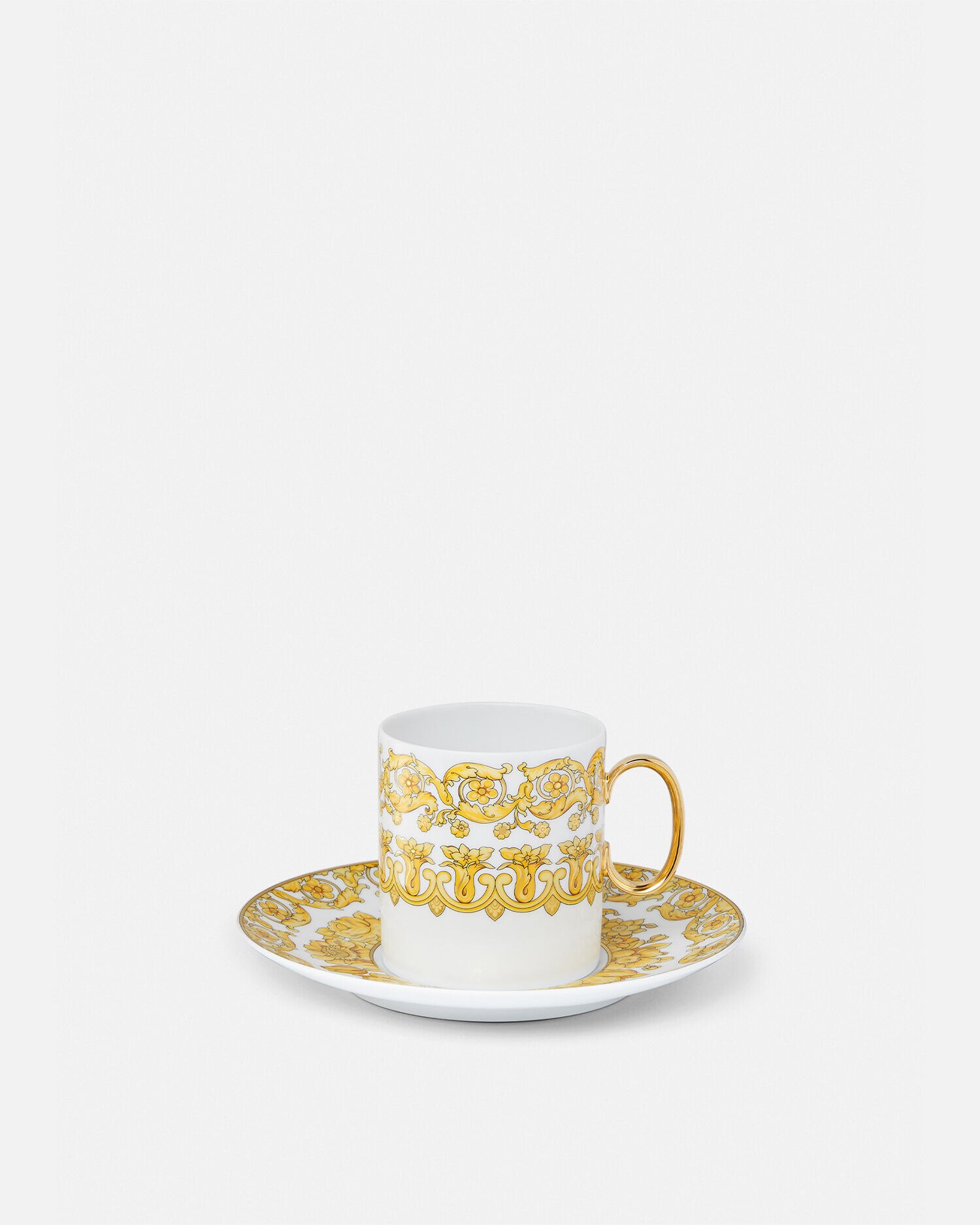 未使用 VERSACE × Rosenthal ヴェルサーチ×ローゼンタール メデューサ ラプソディ マグカップ 1点 コップ ホワイト ゴールド SC7264Eキッチン/食器