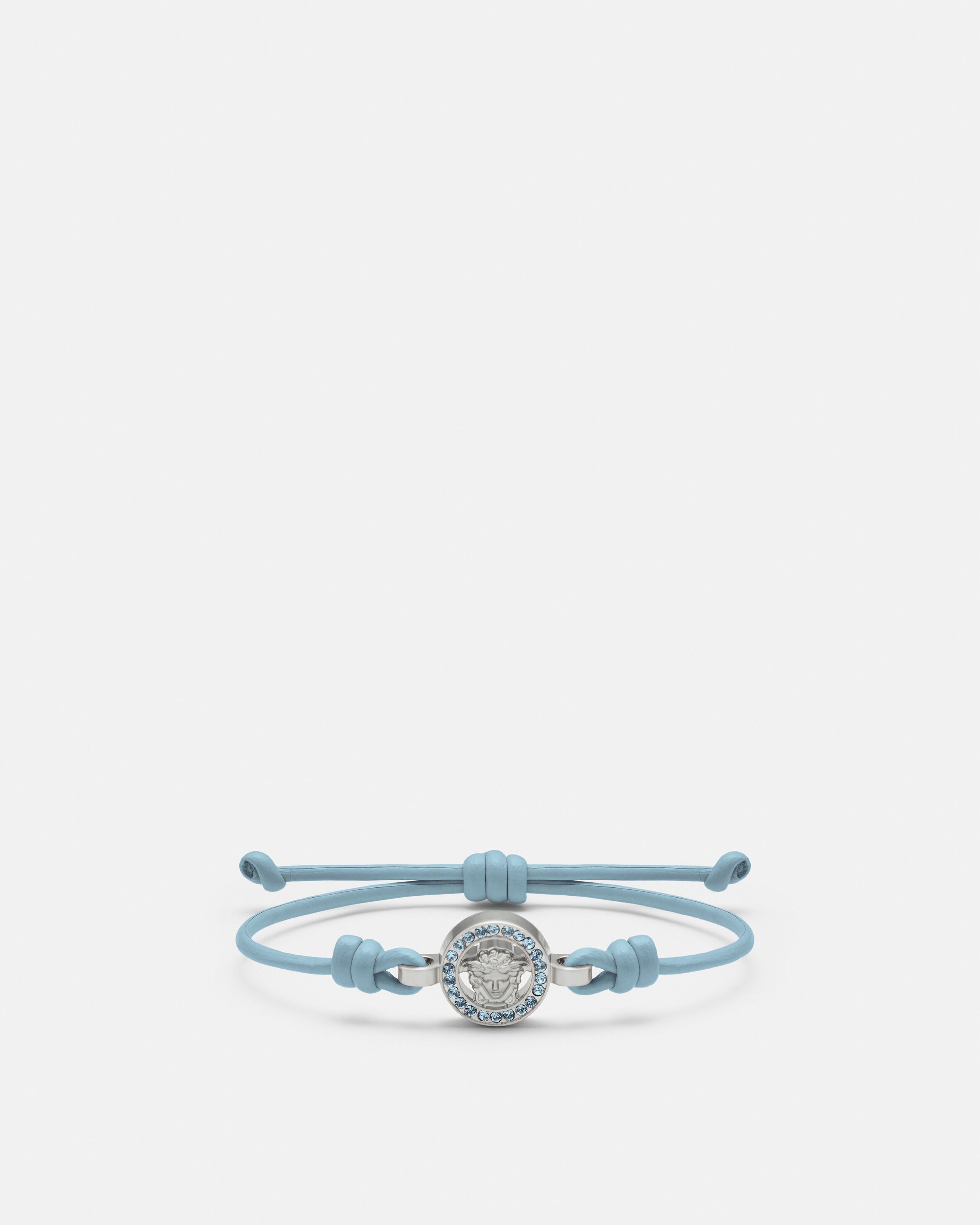 メドゥーサ '95 クリスタル レザー ブレスレット | VERSACE JP