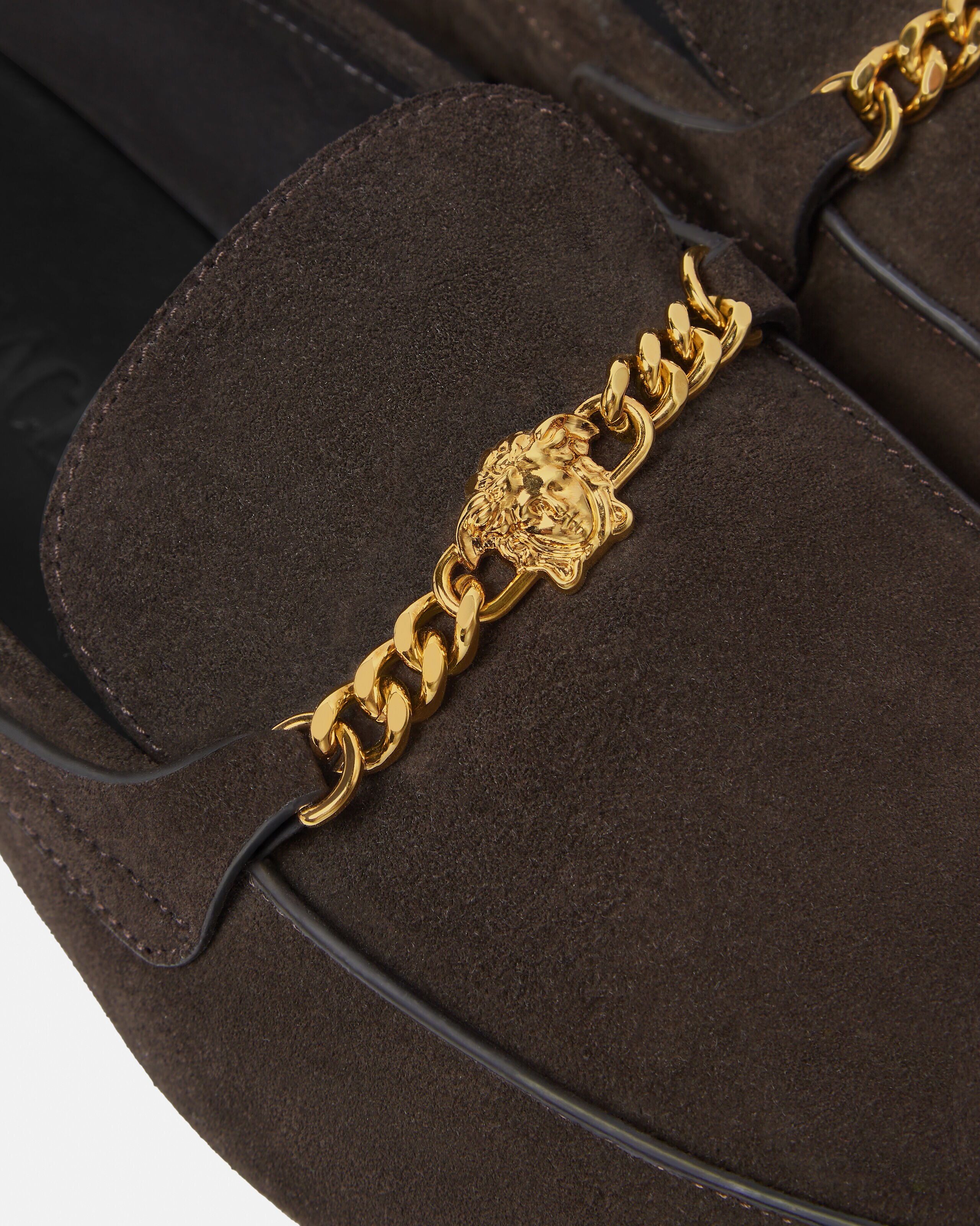 メドゥーサ スエード シューズ | VERSACE JP