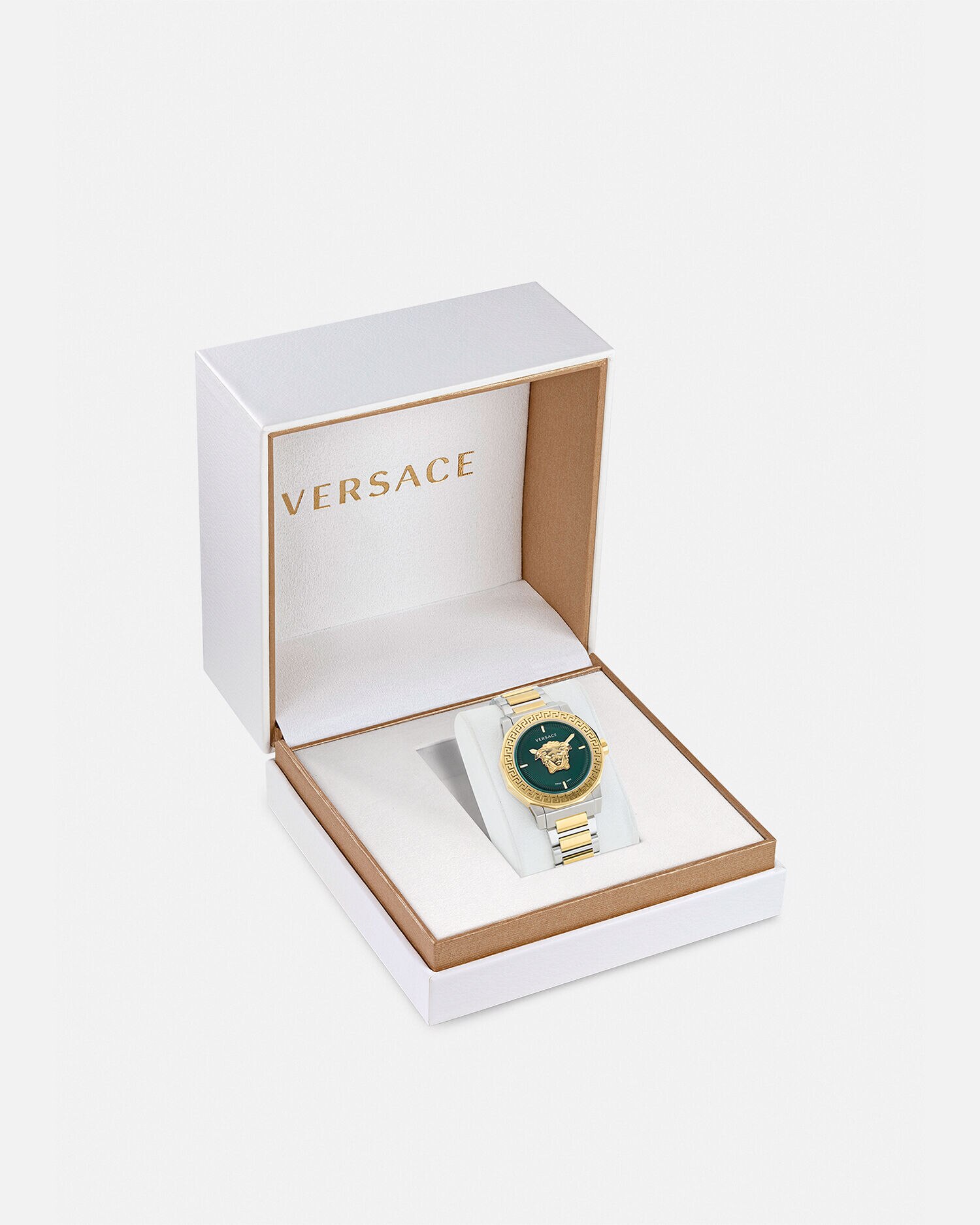 ヴェルサーチェ☆4色 メドューサ デコ ウォッチ メドゥーサ デコ ウォッチ ブラック,ホワイト | VERSACE JP
