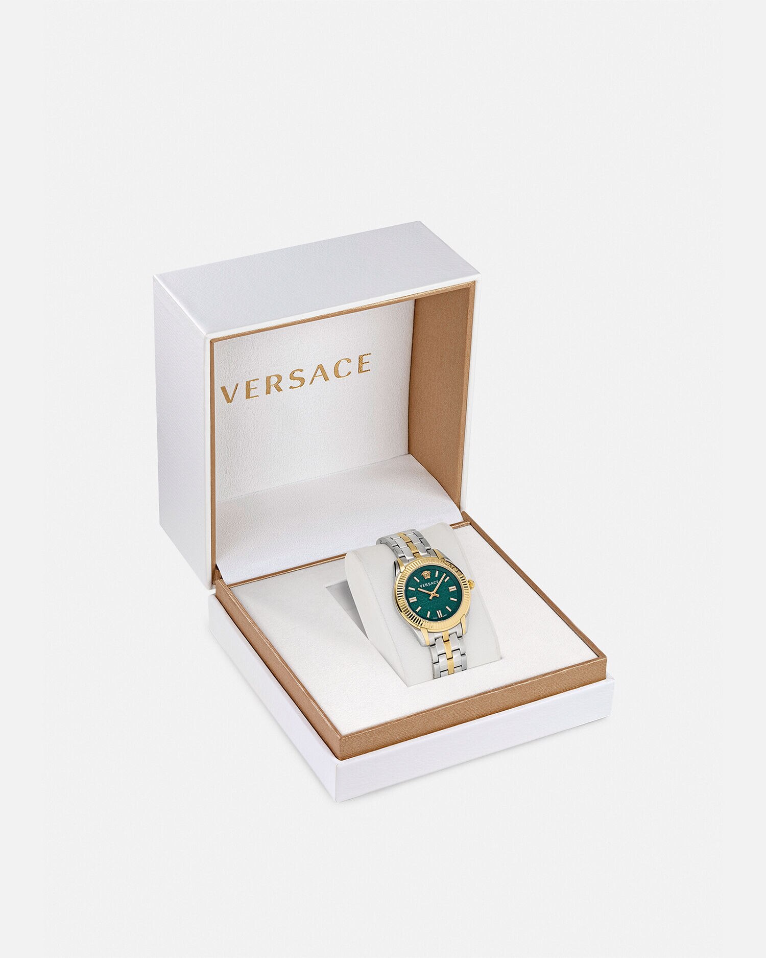 グレカ タイム レディ ウォッチ シルバー | VERSACE JP