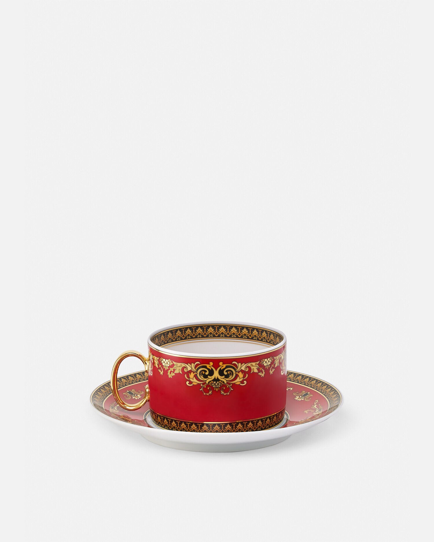 メドゥーサ レッド ティー セット プリント | VERSACE JP