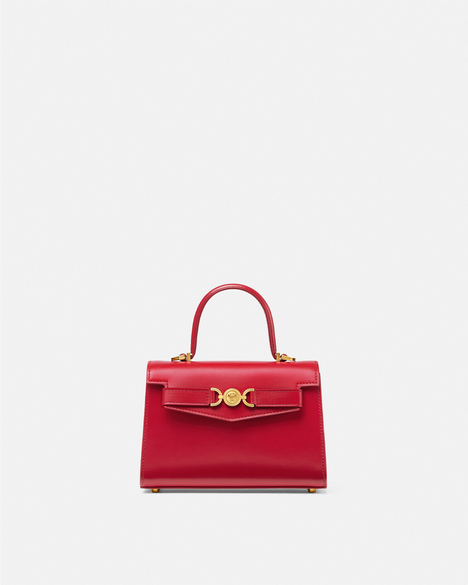 格安即決 ハンドバッグ スモール '95 メドゥーサ レッド JP VERSACE | バッグ