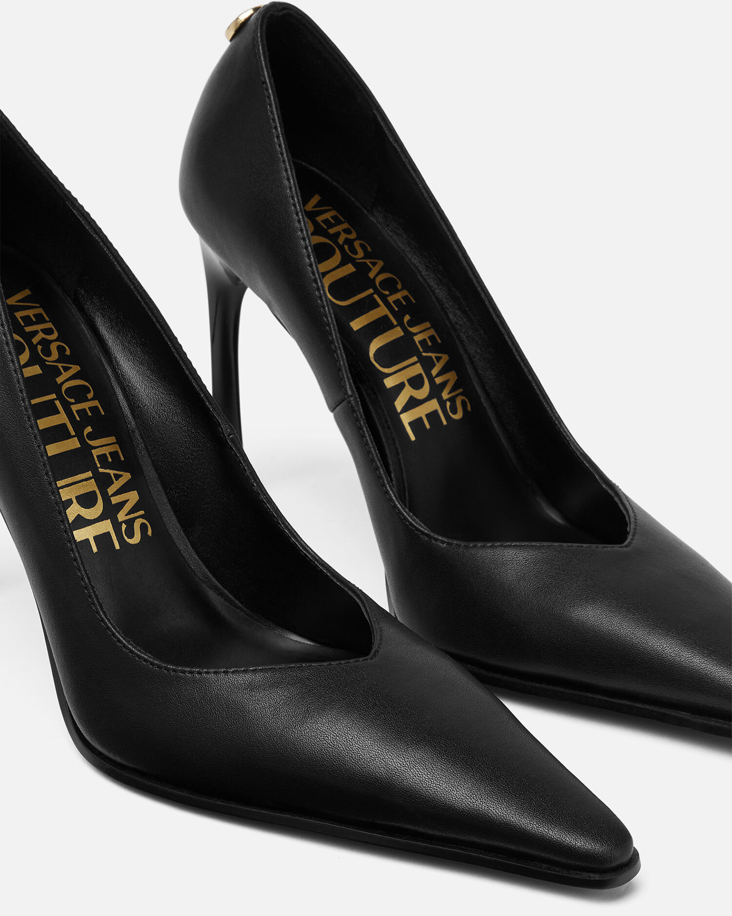 サマーセール ミニグランド バンドル セイディ JP VERSACE | ブラック,プリント パンプス 靴