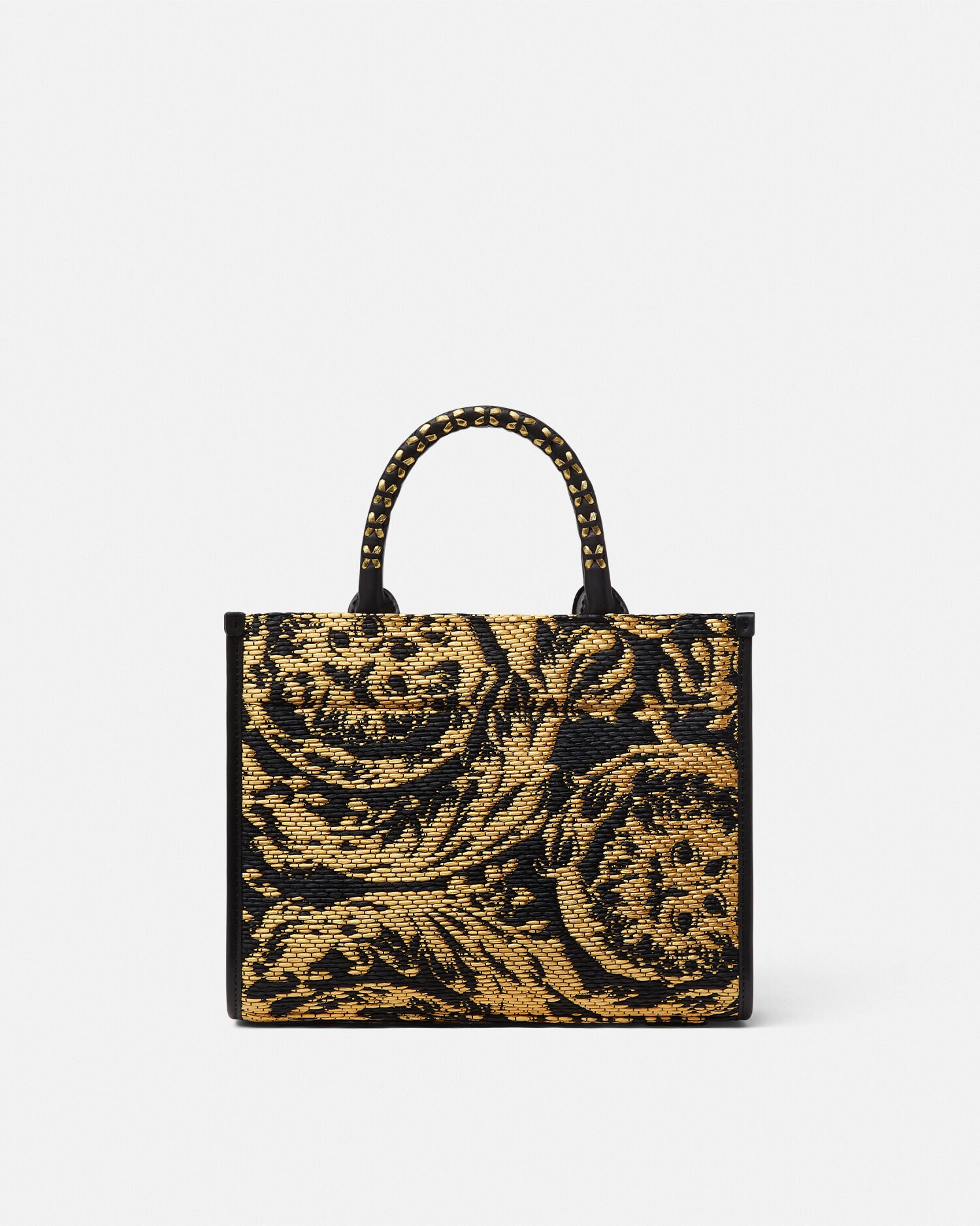 【VERSACE】 バロッコ アテナラフィア ミニトートバッグ ラフィア スモール トート バッグ バロッコ アテナ | VERSACE JP