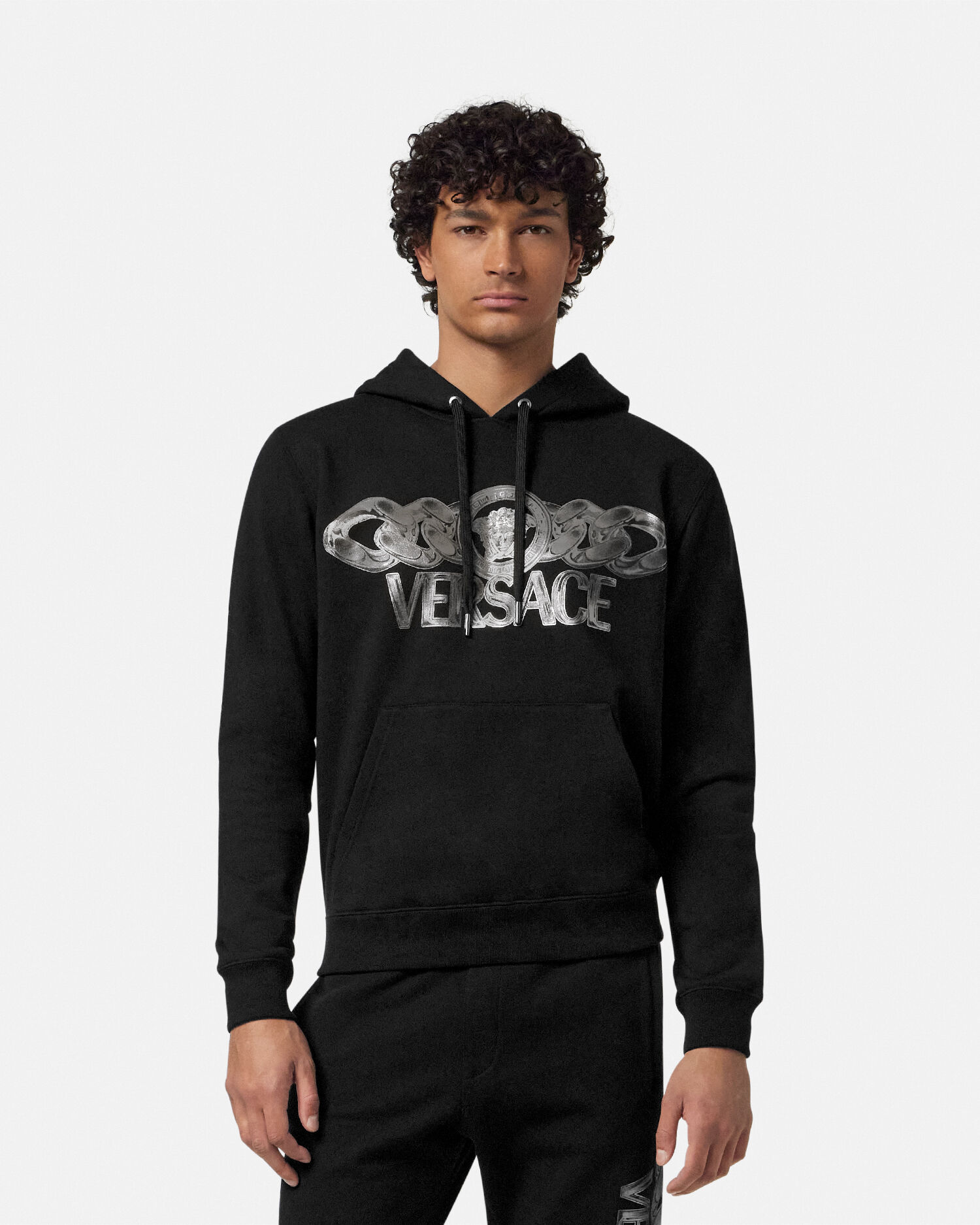 VERSACE メドゥーサ オン チェーン パーカー フーディ メドゥーサ オン チェーン | VERSACE JP
