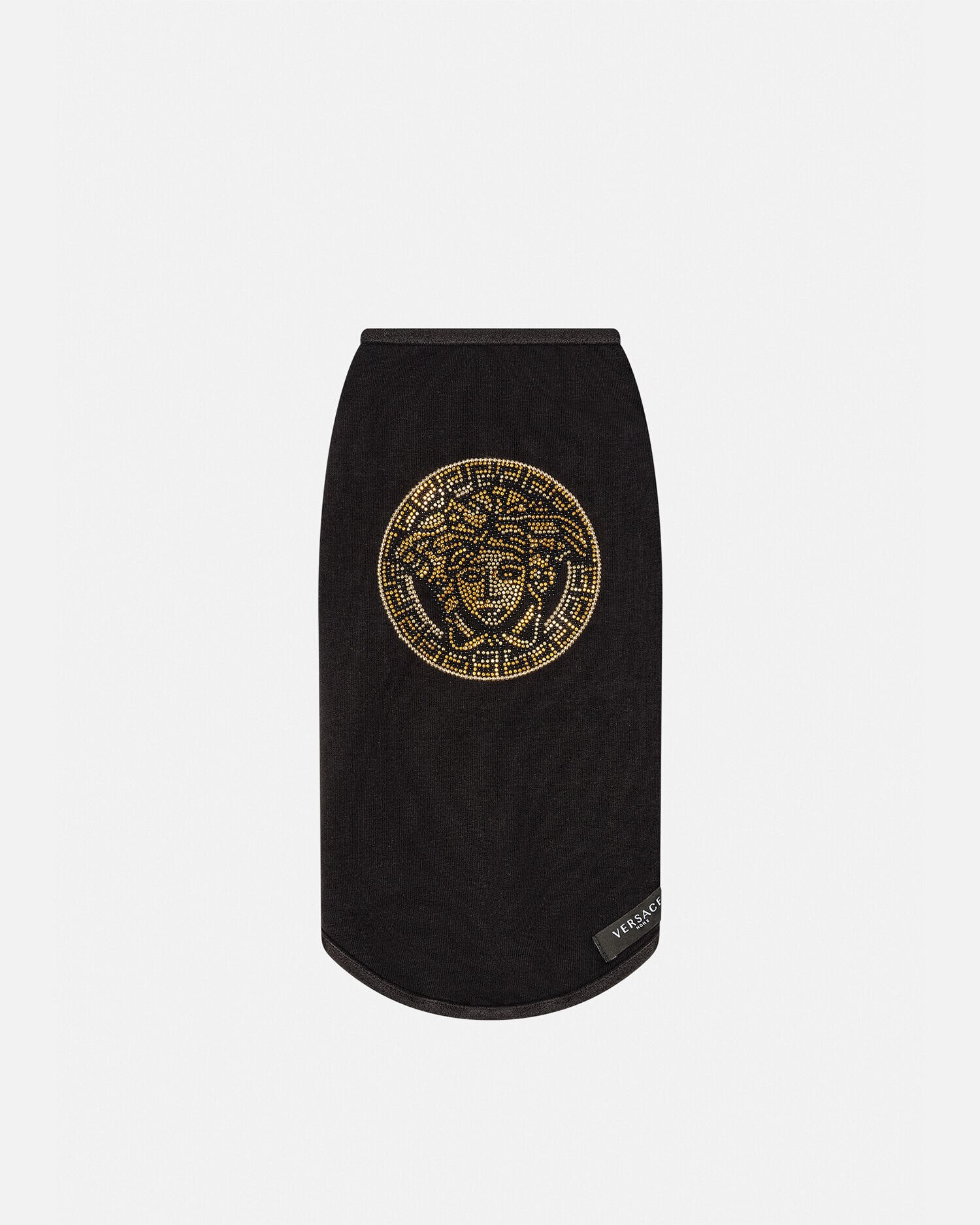 クリスタル メドゥーサ スモール ペット Tシャツ ブラック