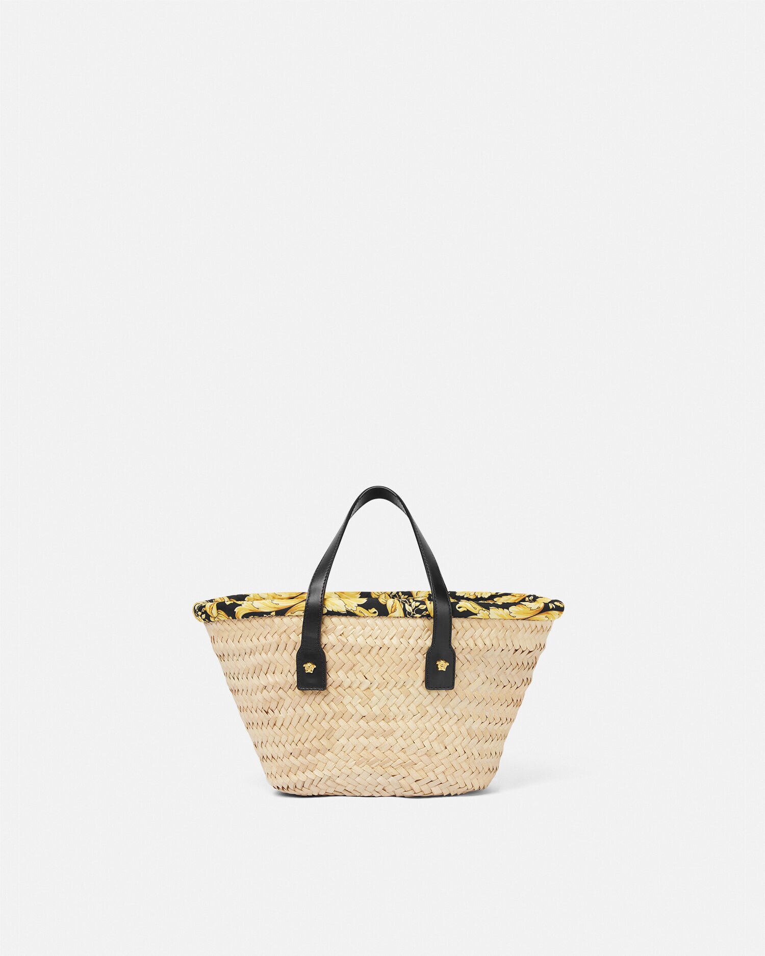バロッコ キッズ ストロー バッグ ベージュ,プリント | VERSACE JP