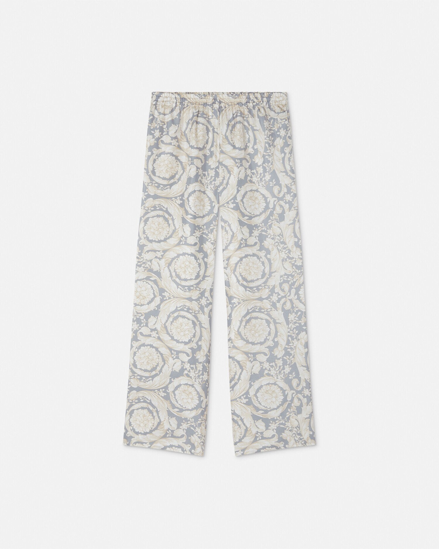 VERSACE 海洋生物プリント パンツ XL キッズ プリント シルク ツイル パンツ | VERSACE JP