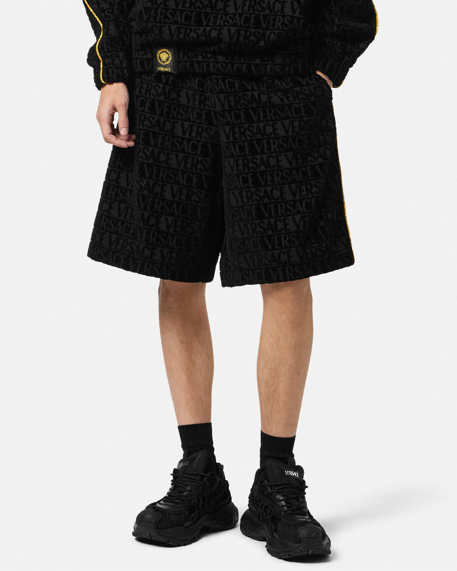 バミューダ ショートパンツ I ♡ バロック | VERSACE JP