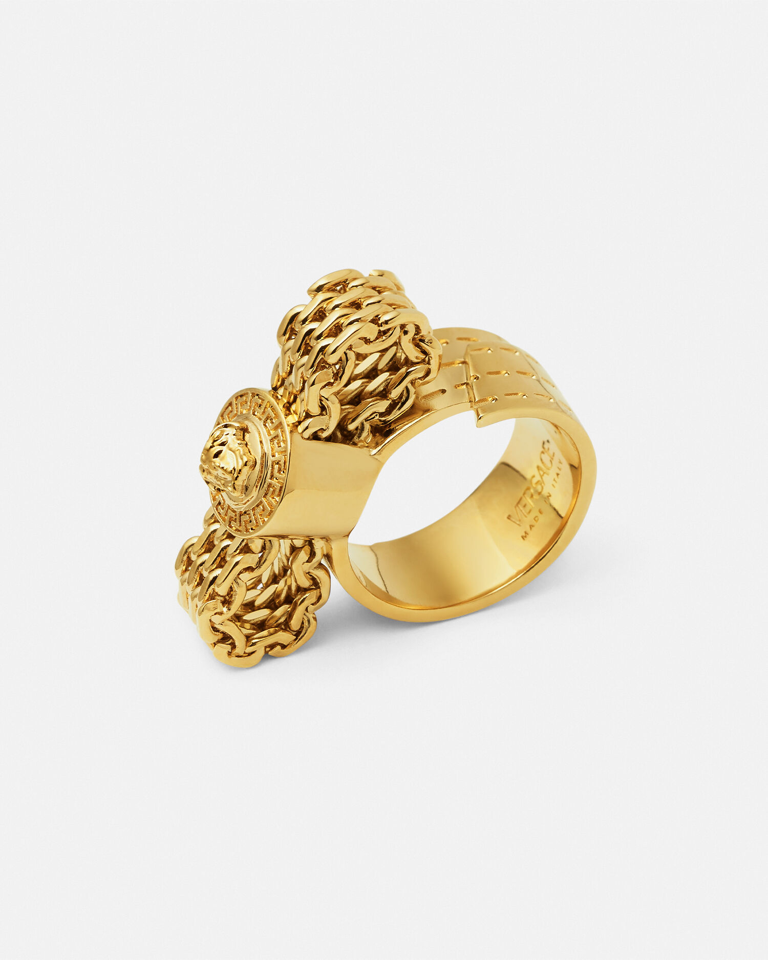 ジャンニヴェルサーチ メデューサ リング VERSACE 約10号