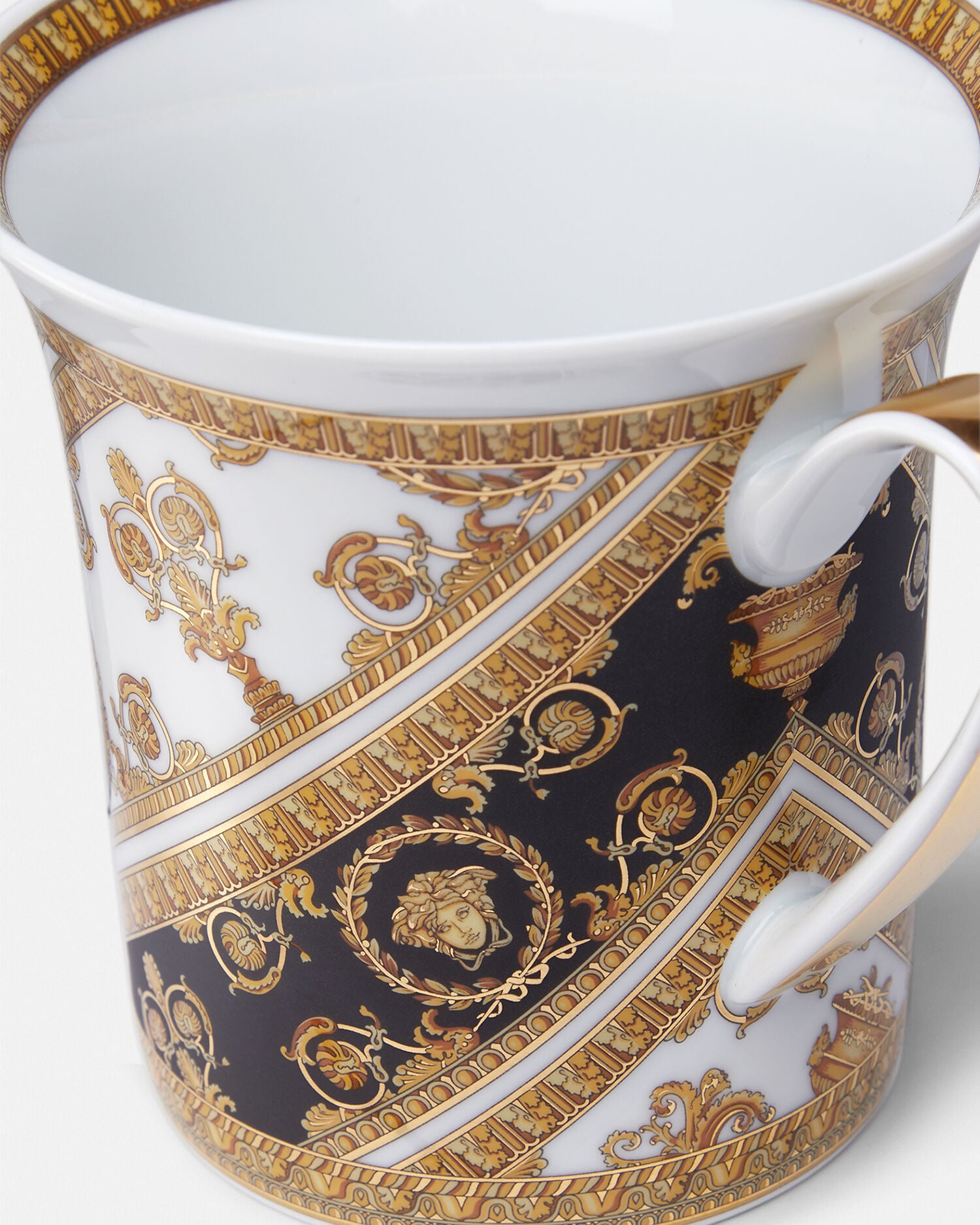 【新品未使用】VERSACE ヴェルサーチェ/Ｉ ♡ バロック ブラック マグ I ♡ バロック ブラック マグ プリント | VERSACE JP