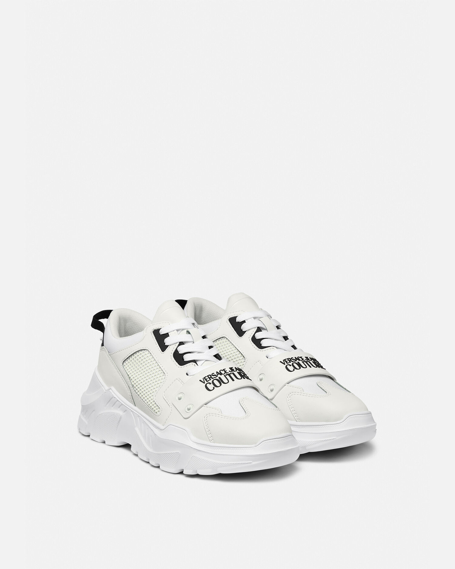 ★VERSACE★スピードトラック スニーカー Speedtrack Logo Sneakers Black,Print | VERSACE US