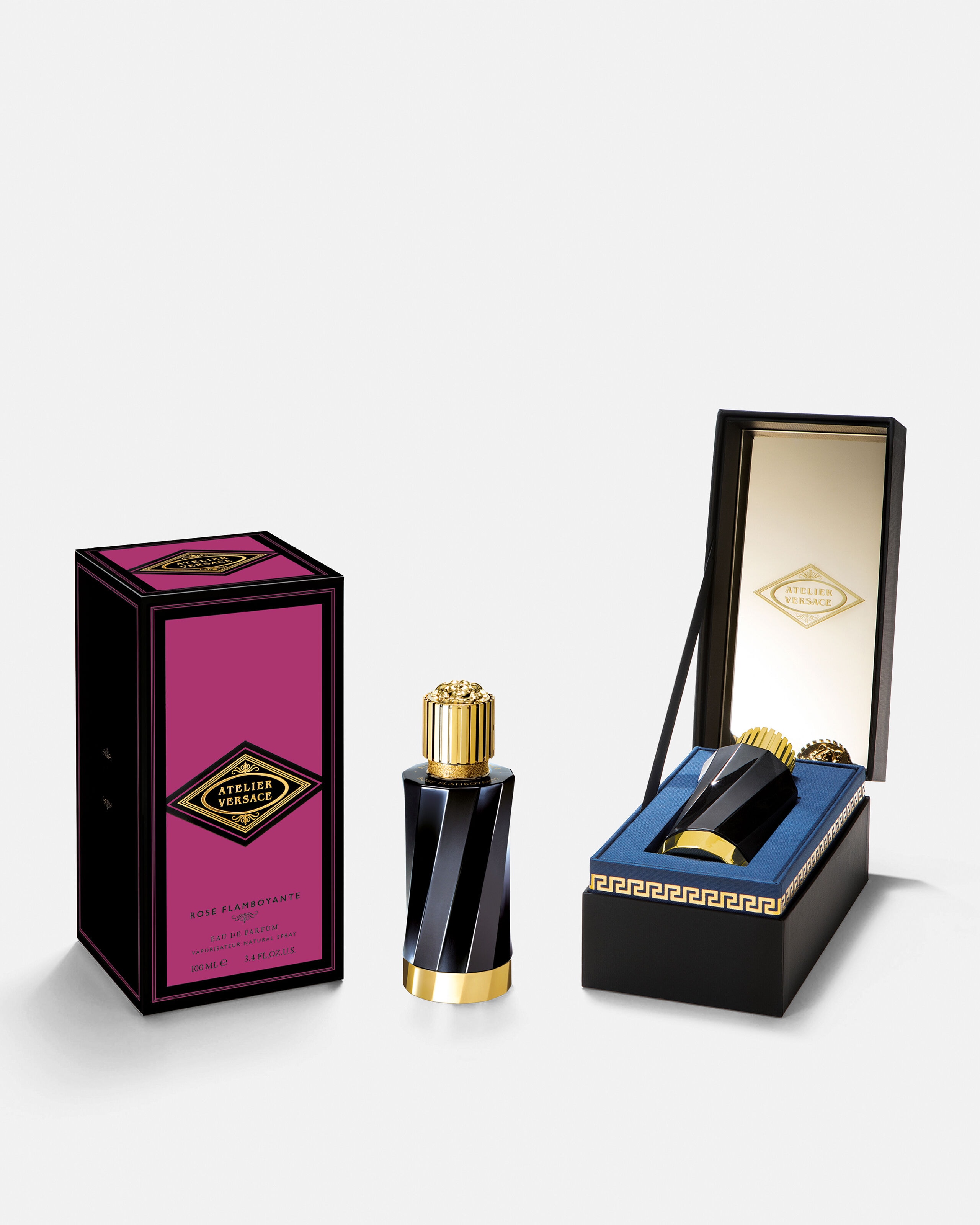 ローズ フランボヤンテ EDP 100 ml ブラック | VERSACE JP