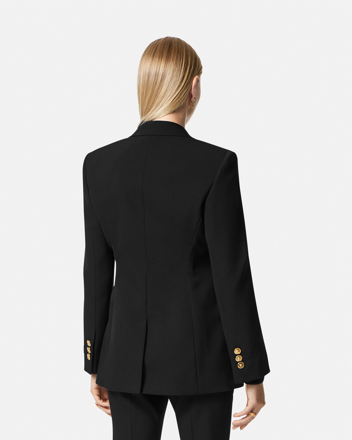 シングルブレスト ブレザー ブラック | VERSACE JP