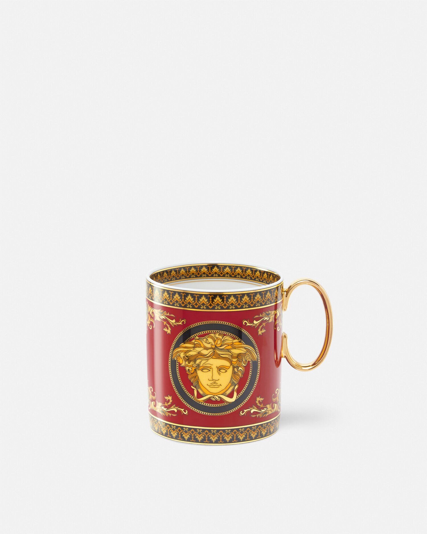数々の賞を受賞 レッド メドゥーサ マグ JP VERSACE | プリント 小物入れ
