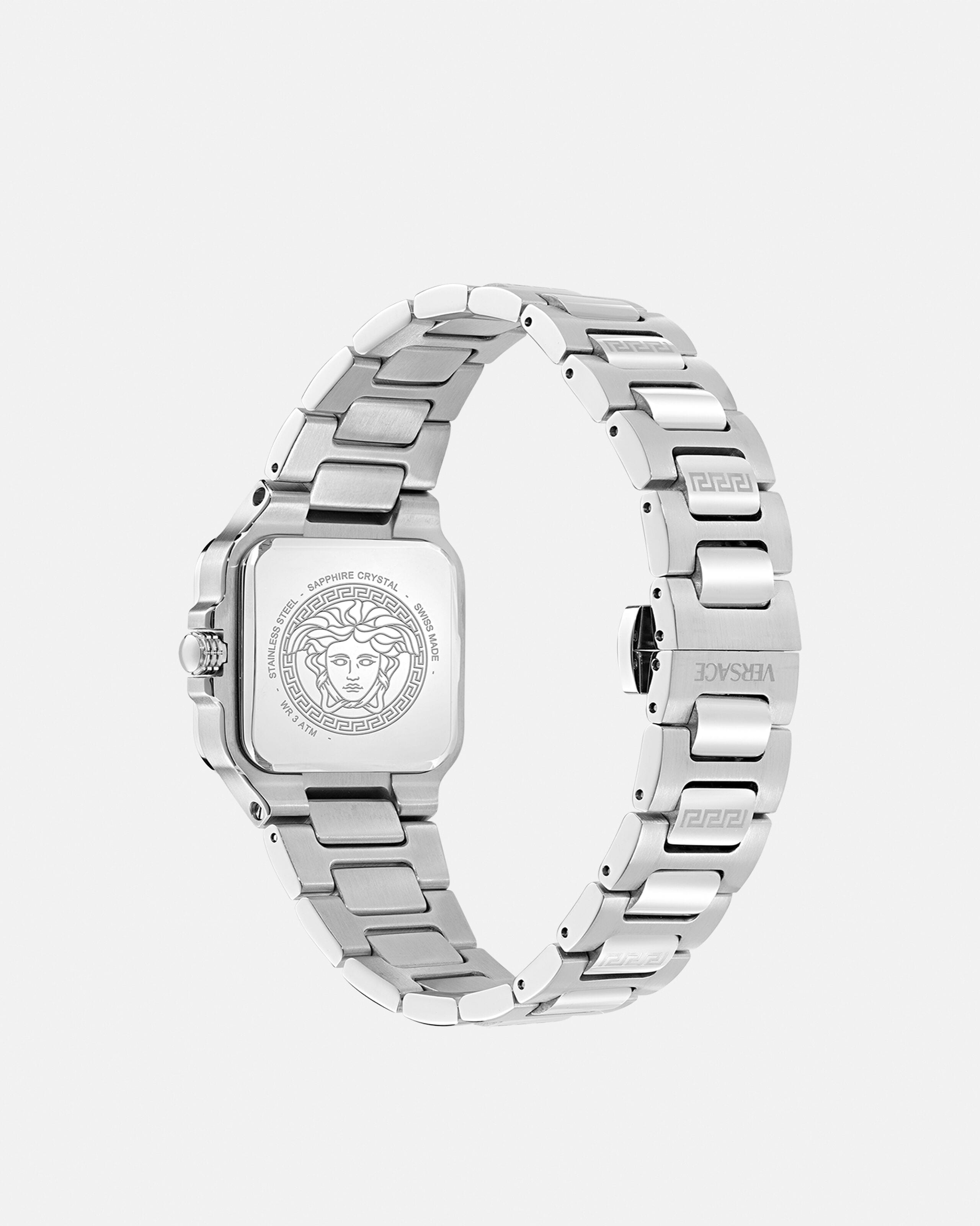 グレカ エッジ ウォッチ シルバー | VERSACE JP