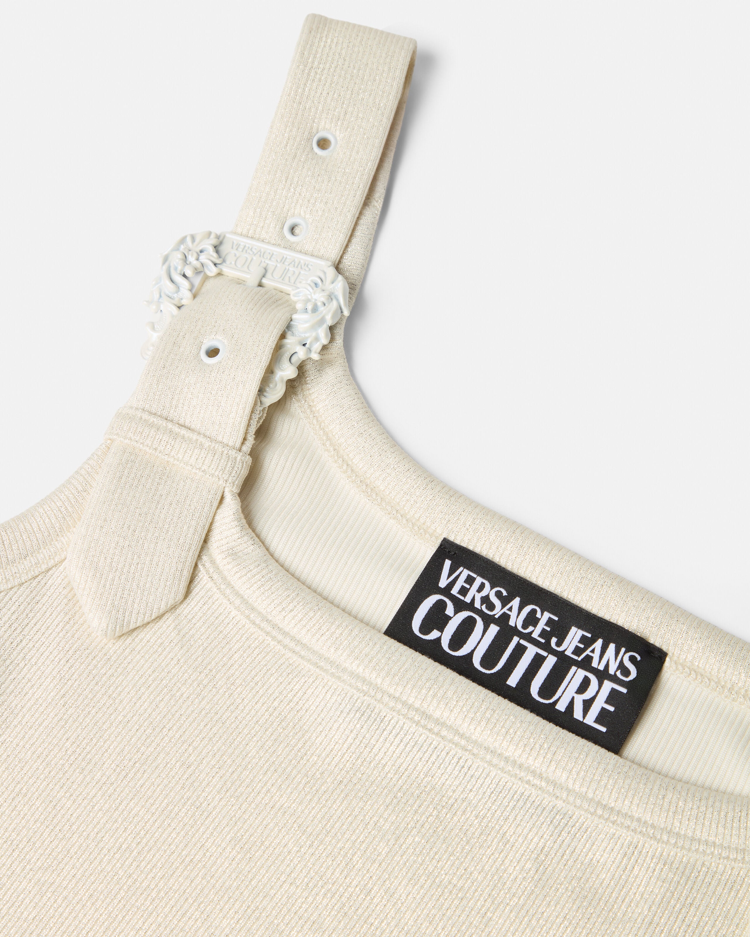 リブニット タンク トップ ホワイト | VERSACE JP