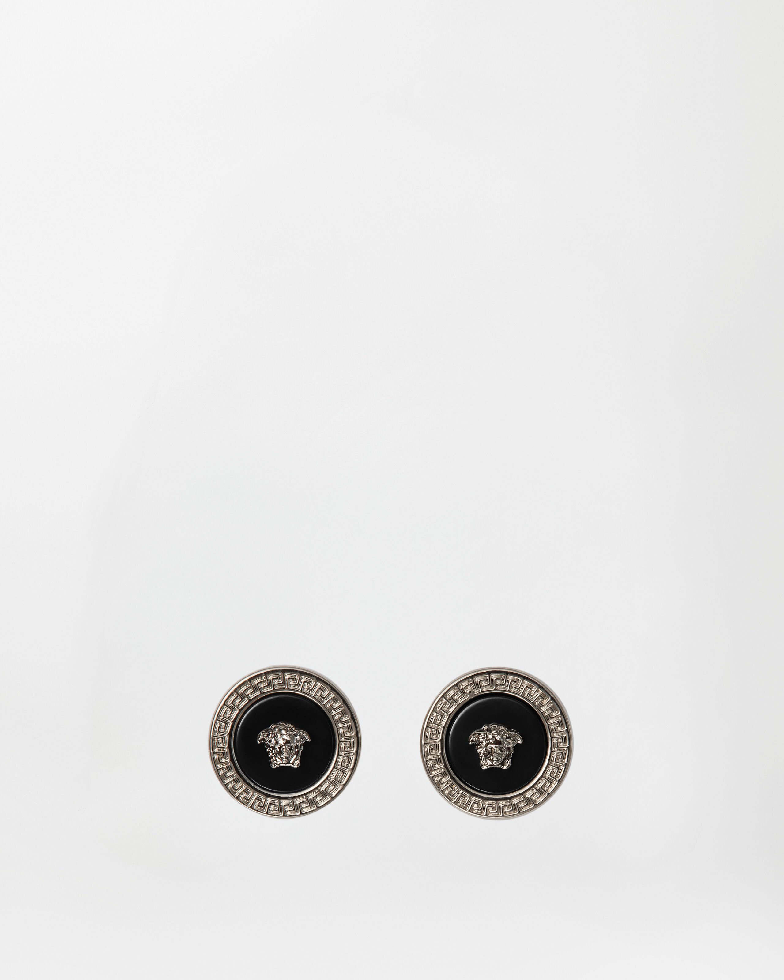 メドゥーサ イヤリング ゴールド,ブラック | VERSACE JP
