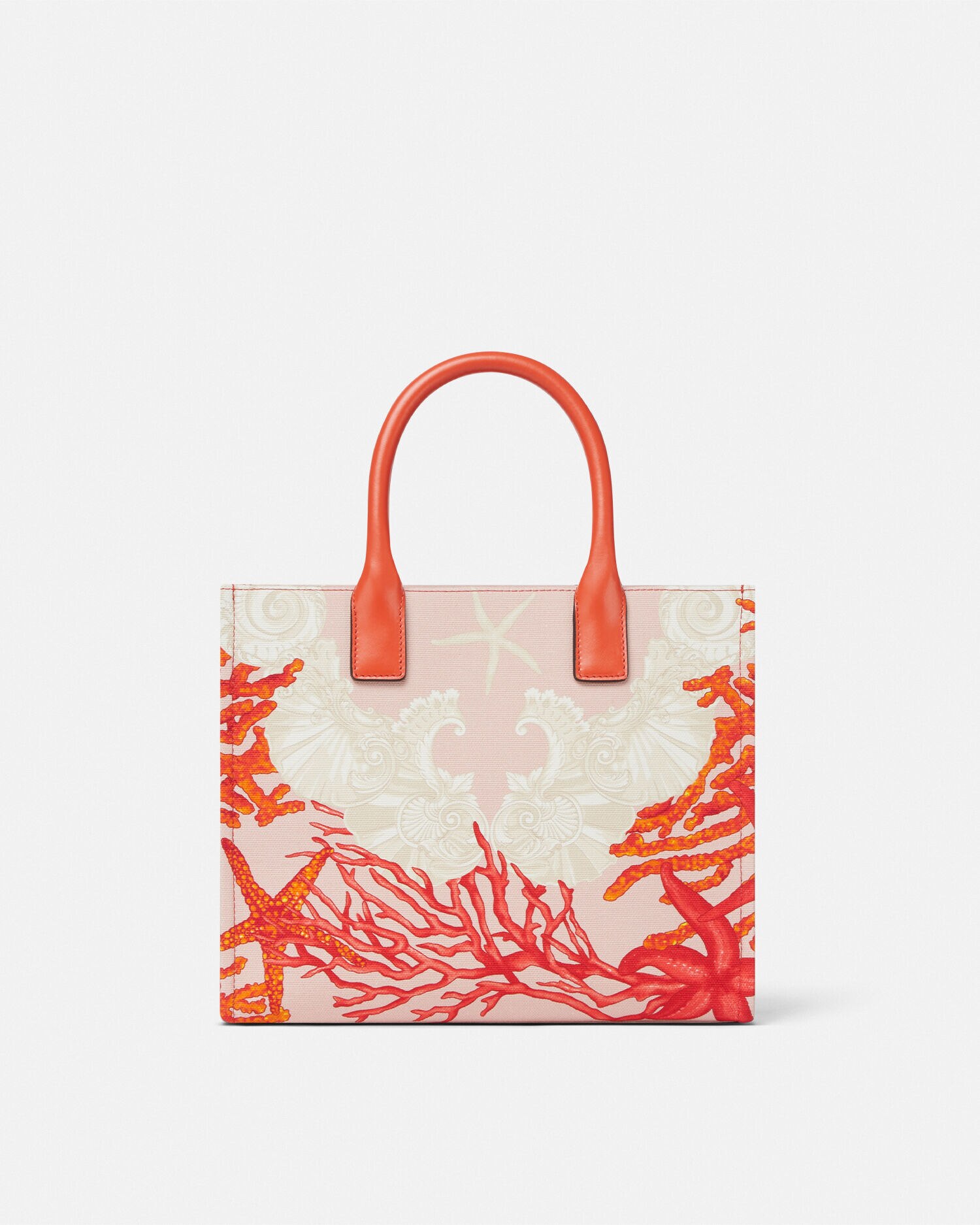 スモール キャンバス トートバッグ ラ メドゥーサ バロッコ シー レッド,プリント | VERSACE JP