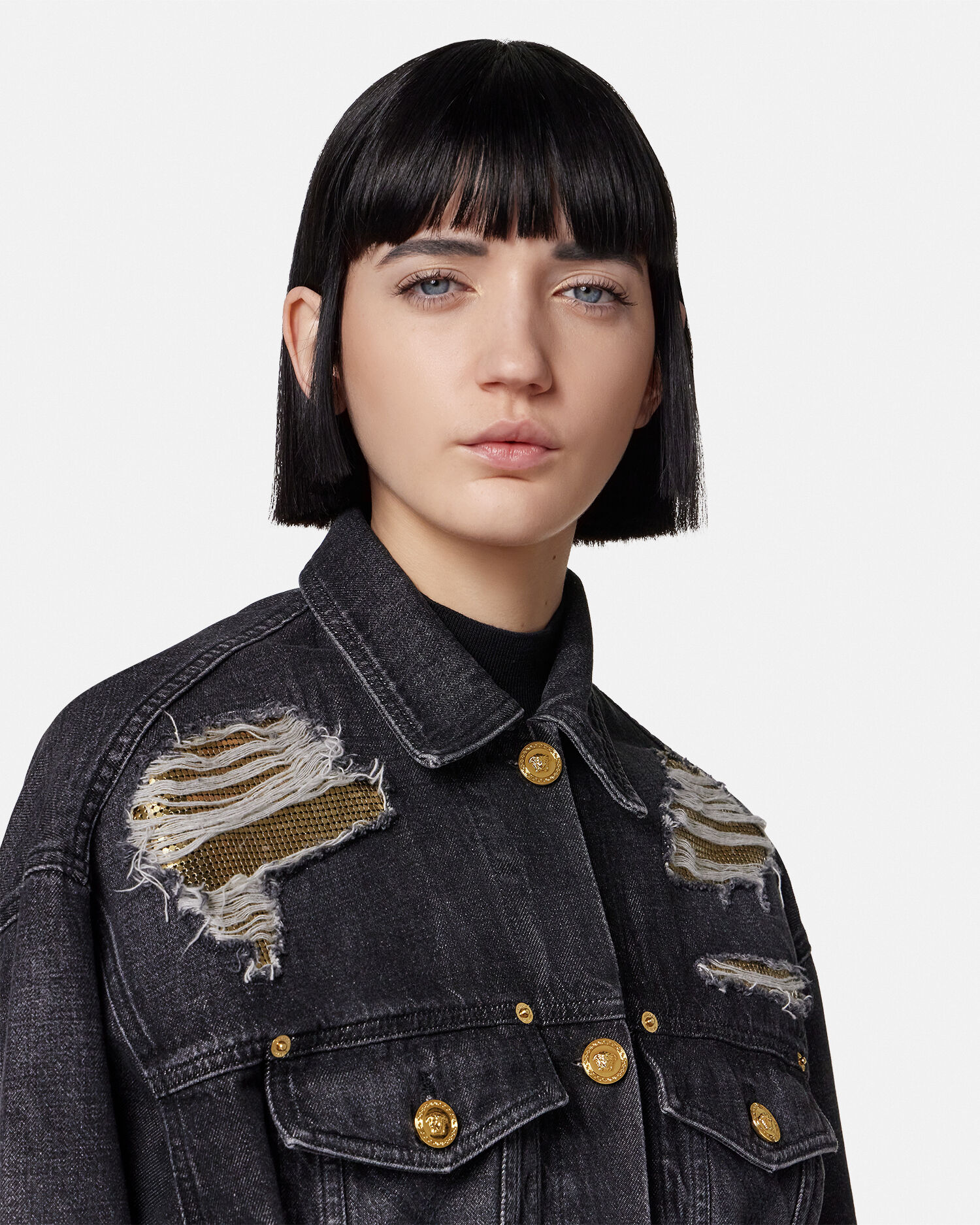 Versace チェッカーデニムジャケット Versace チェッカーデニムジャケット - メルカリ