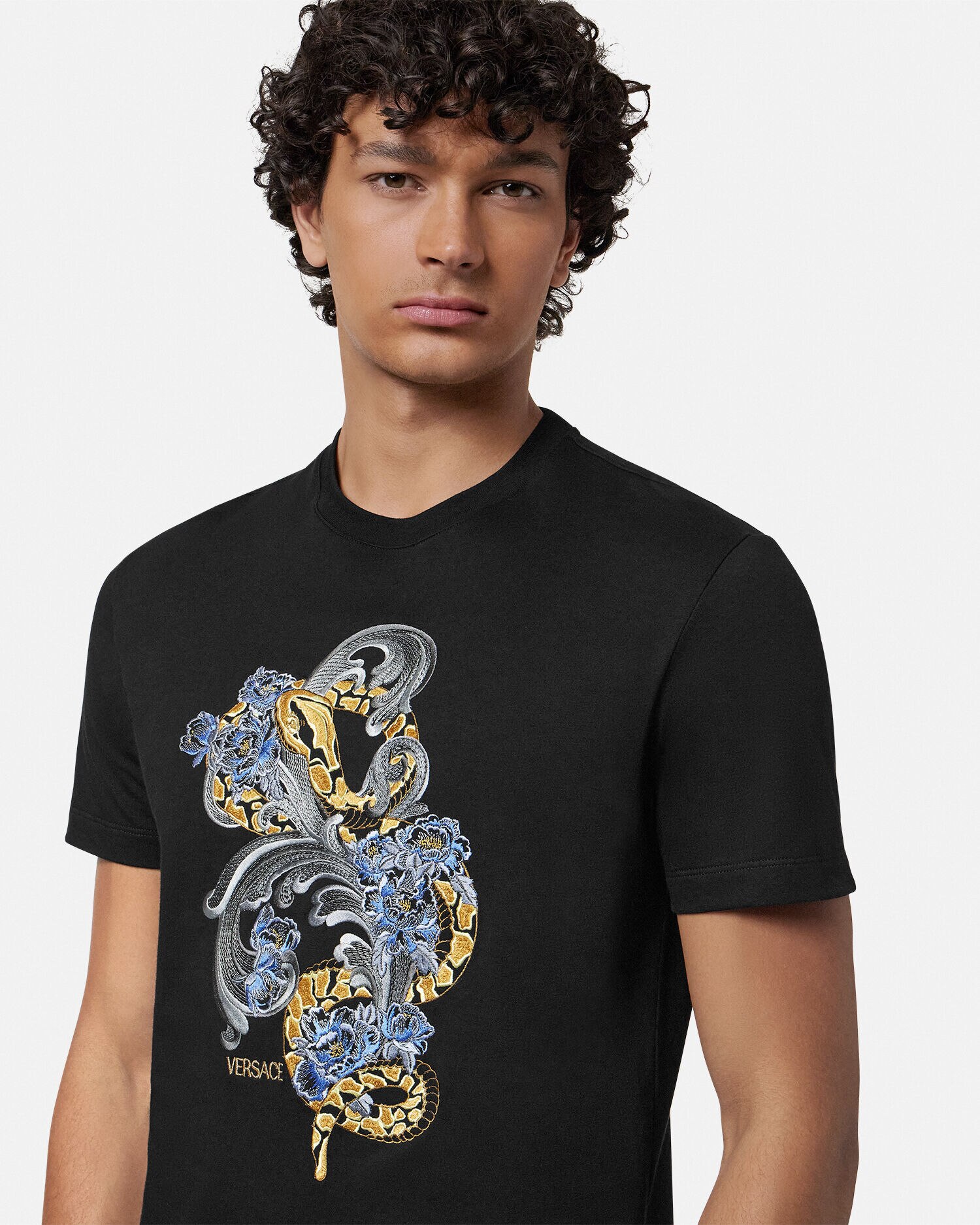 刺繍入り Tシャツ 春節 | VERSACE JP