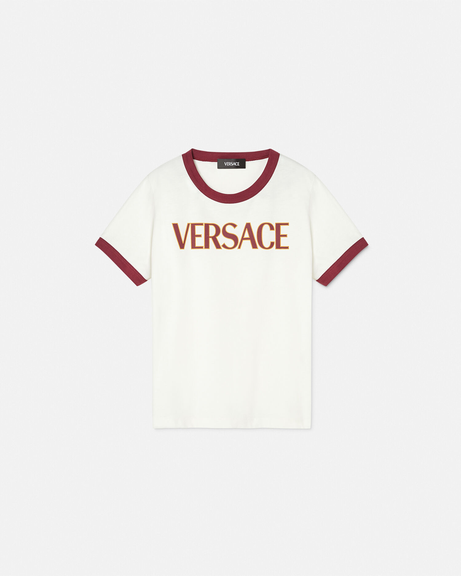 GIANNI VERSACE ロゴポロTシャツ　Y18 GIANNI VERSACE ロゴポロTシャツ Y18 Embroidered Coupe Blason
