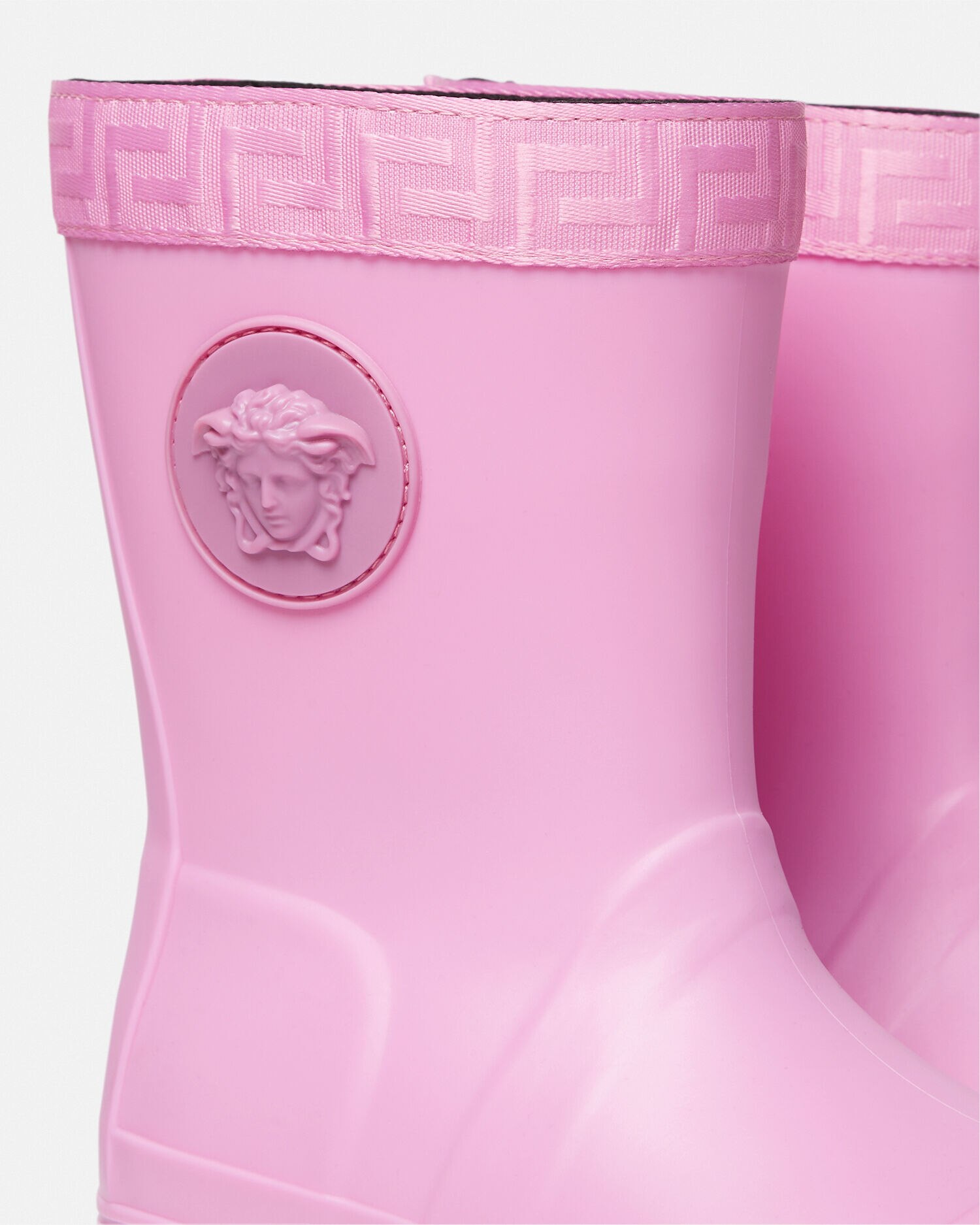 グレカ キッズ レインブーツ ピンク | VERSACE JP
