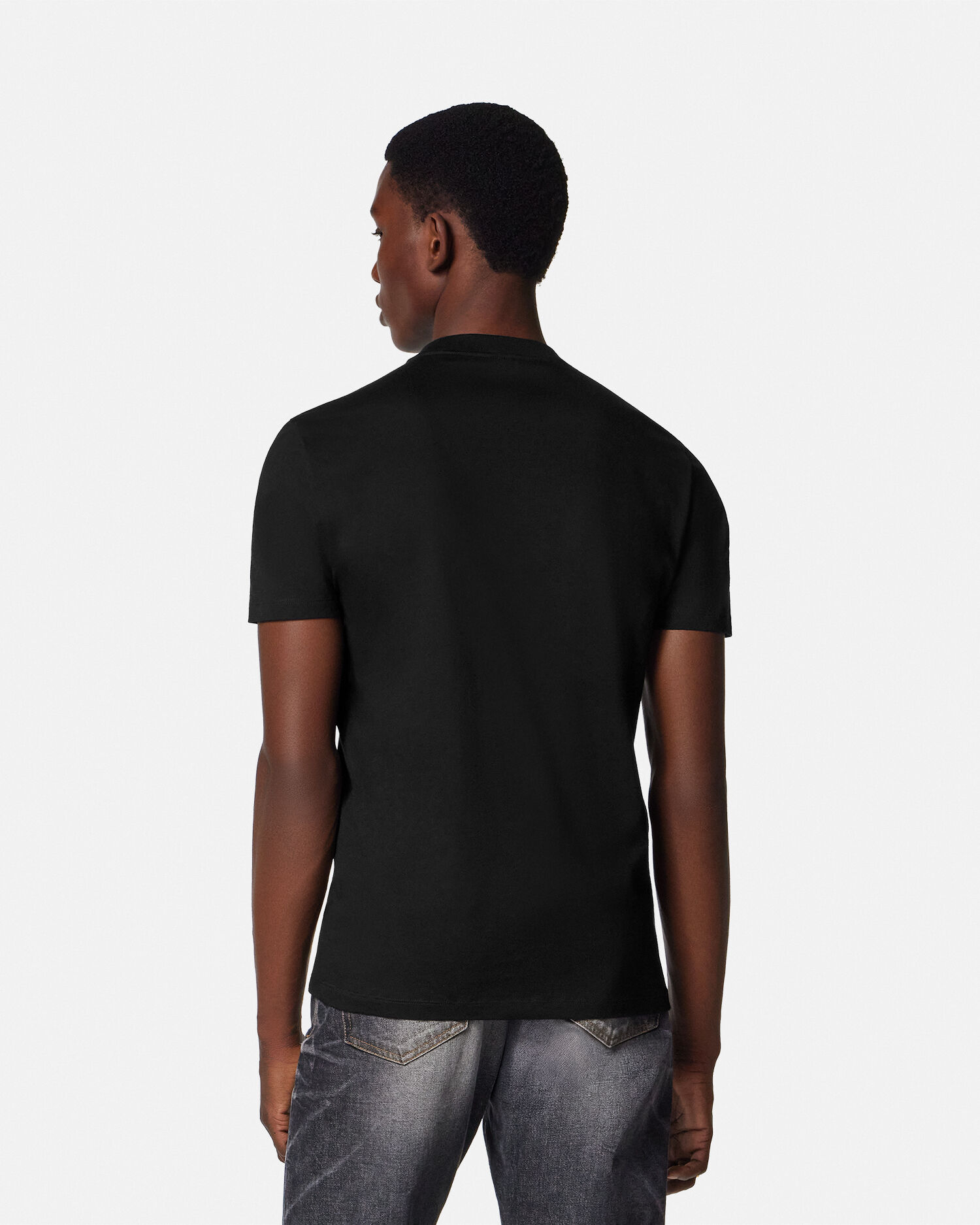 【VERSACE/ヴェルサーチェ】メデューサ ロッククリスタルTシャツ クリスタル Tシャツ メドゥーサ ロック | VERSACE JP
